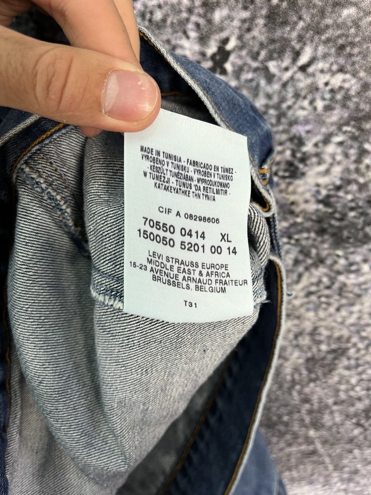 Levi's Men’s Vintage 90s Levi's Denim Jacket Trucker Y2K Size XL Size US XL / EU 56 / 4 - 9 Thumbnail