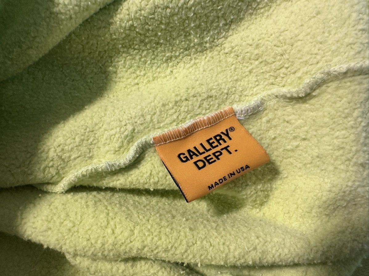 Gallery Dept. Gallery Dept Neon Green and French Blue Zip Up hoodie Size US XL / EU 56 / 4 - 6 Thumbnail