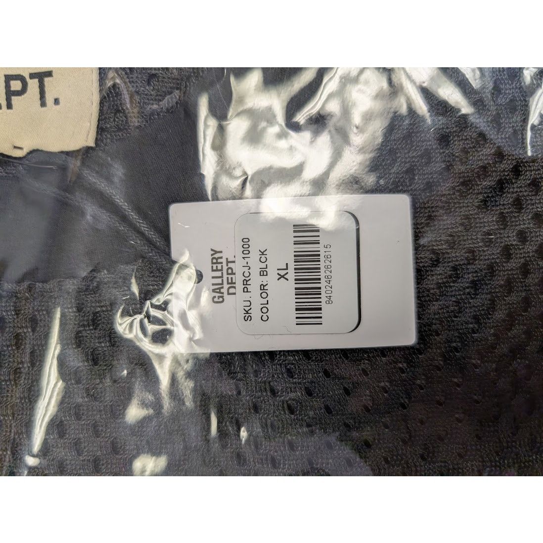Gallery Dept. o1rshd1 Property of Gallery Dept Mesh Shirt in Black Size US XL / EU 56 / 4 - 17 Thumbnail