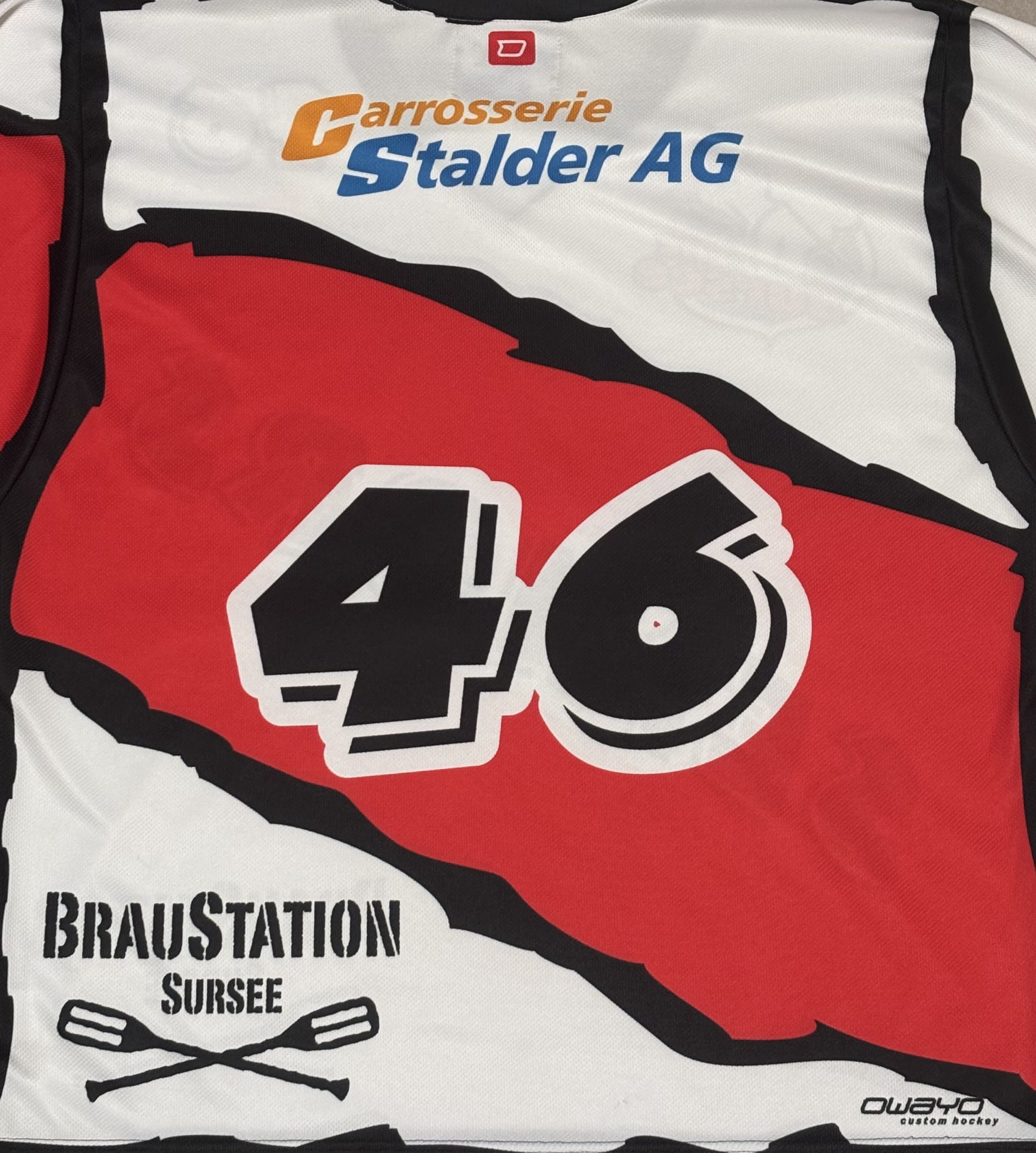 Other EHC Sursee #46 Owayo Hockey Jersey Size L Size US L / EU 52-54 / 3 - 17 Thumbnail