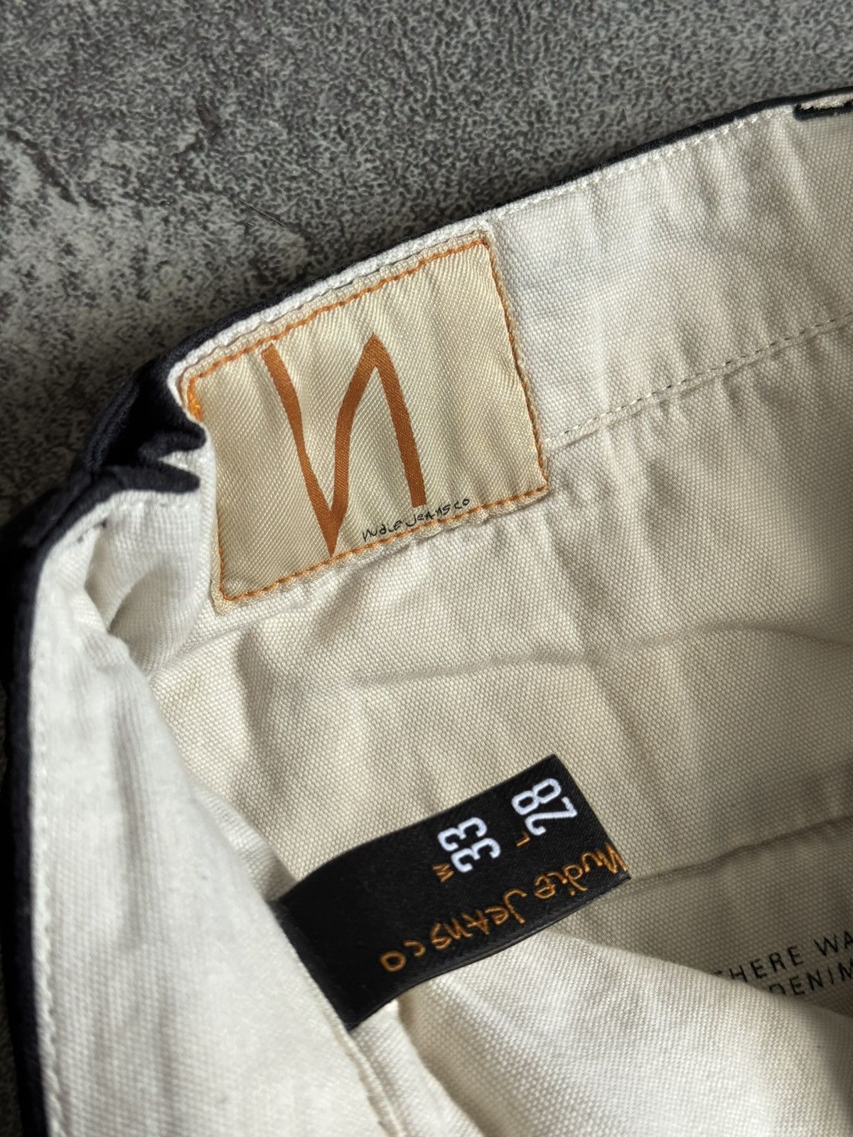 Nudie Jeans Nudie jeans co 33/28 regural anton chinos pants trousers 00s Size US 33 - 11 Thumbnail