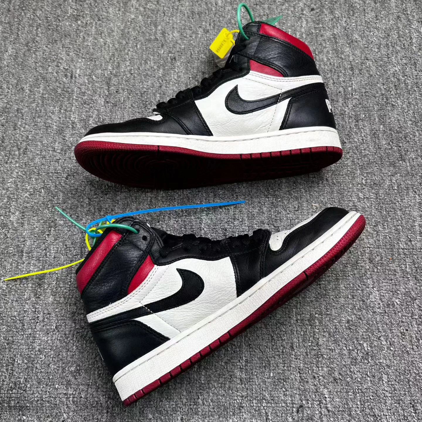 Nike Air Jordan 1 Resell Prohibited 40.5 99 New Size US 7.5 / EU 40-41 - 3 Thumbnail