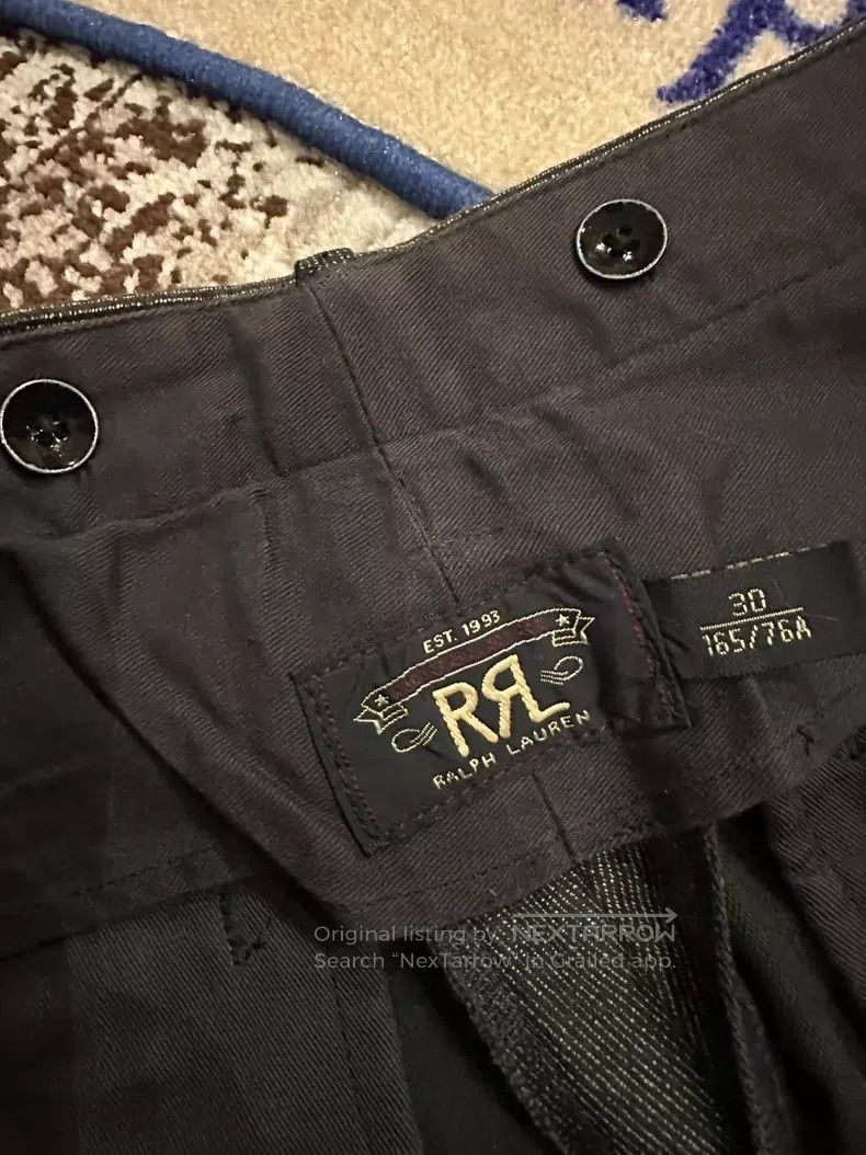 RRL Ralph Lauren RRL Ralph Lauren Out of print old pepper salt workwear tro Size US 28 / EU 44 - 4 Thumbnail