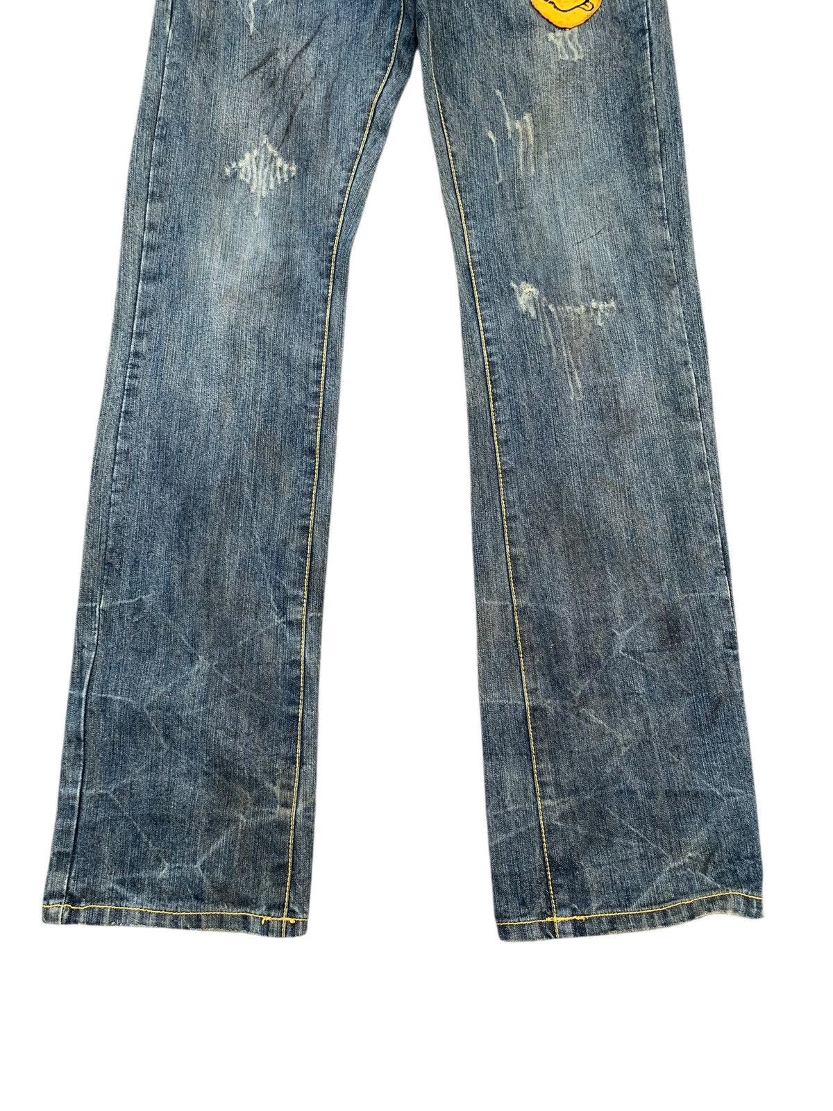 Kapital IN THE ATTIC RUSTY ROCK PUNK DISTRESSED DENIM Size US 32 / EU 48 - 6 Thumbnail