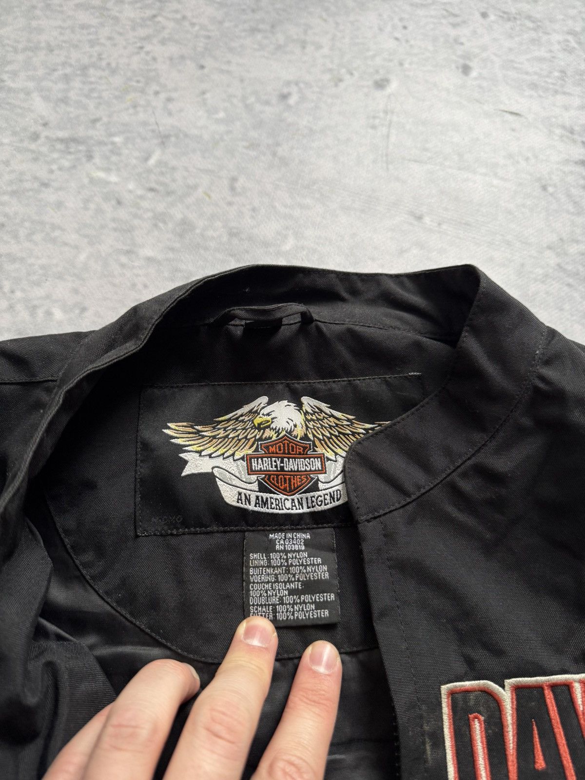 Harley Davidson × Vintage Harley Davidson vintage big logo jacket bomber Size US M / EU 48-50 / 2 - 5 Thumbnail