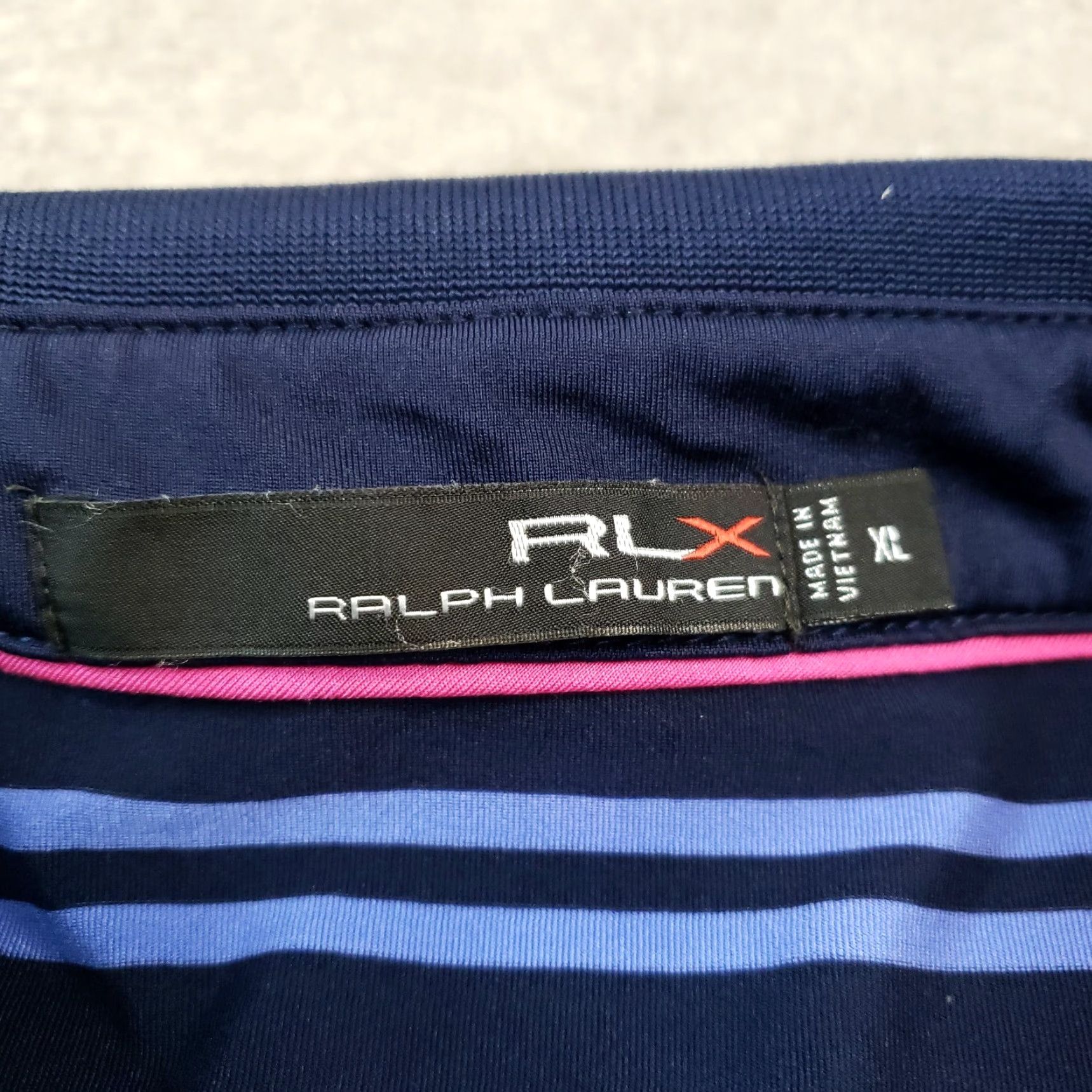Ralph Lauren Ralph Lauren Polo Mens Extra Large XL Blue Striped Short Sleeve Shirt Size US XL / EU 56 / 4 - 6 Thumbnail