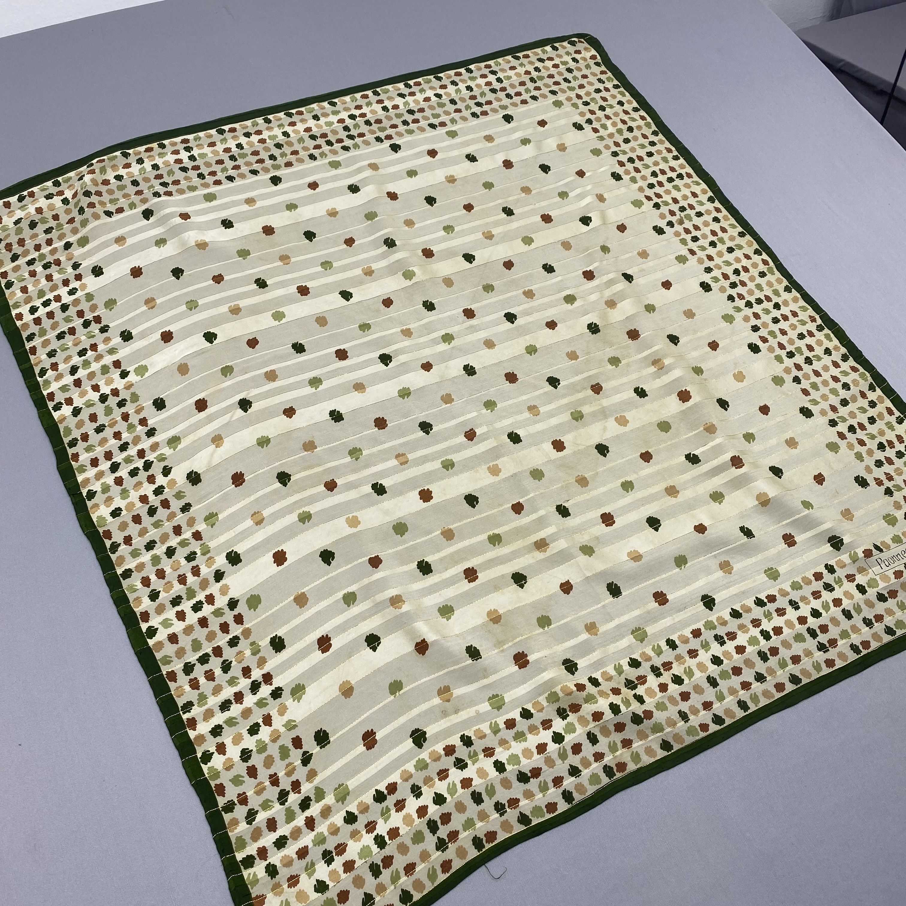 Japanese Brand Vintage Paonneau SILK Scarf Twill Stole Wraps Scarves Size ONE SIZE - 3 Thumbnail