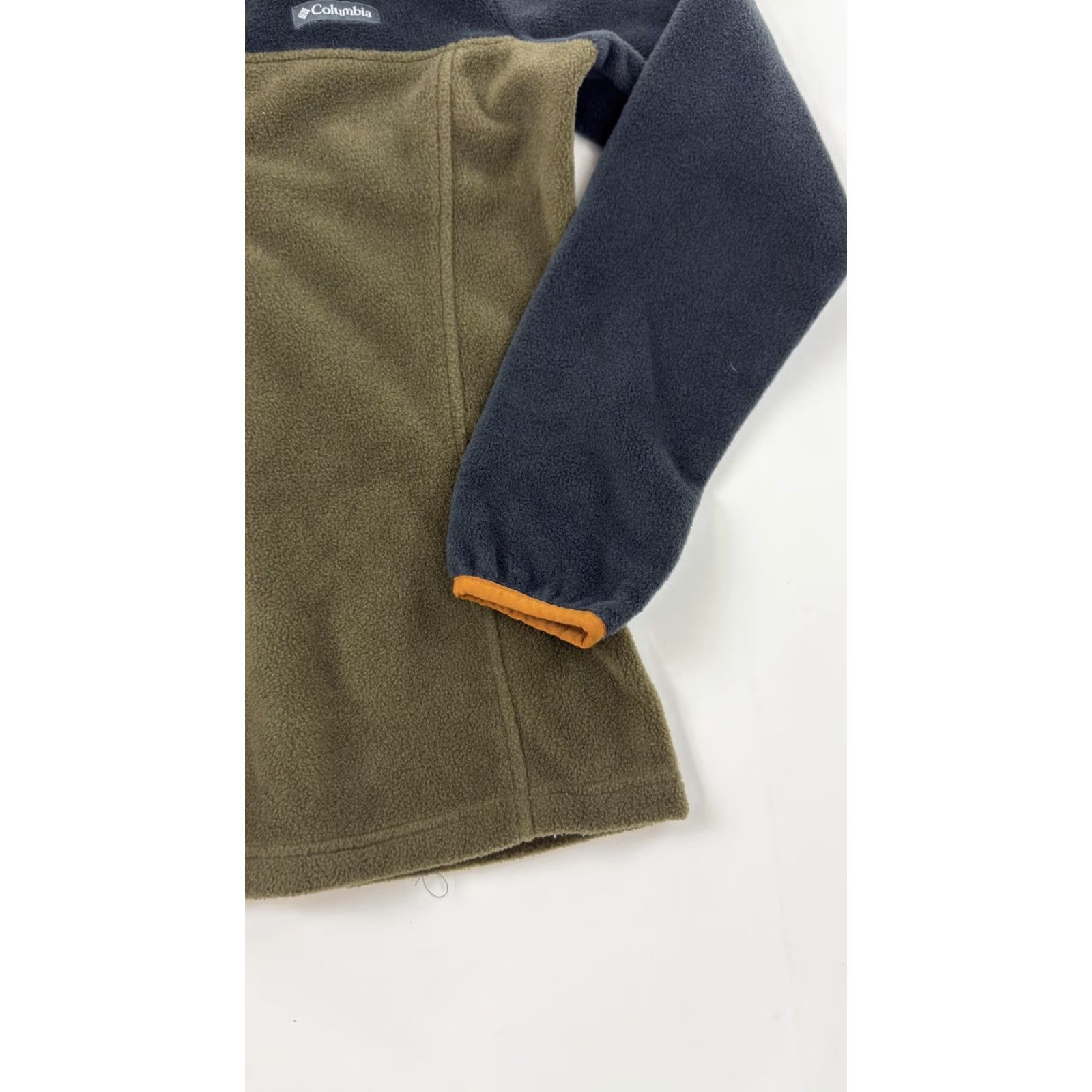 Layer 8 Columbia Pullover Womens Medium Fleece Snap Neck Outdoors Hiking Cozy Warm Layer Size M / US 6-8 / IT 42-44 - 2 Thumbnail
