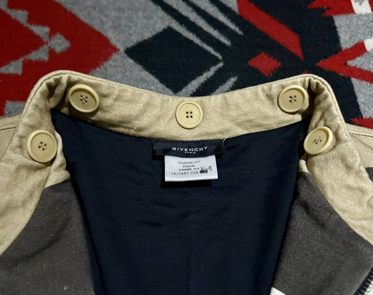 Givenchy Riccardo Tisci Summer 2014 Zip Front Cotton Jacket Size US XL / EU 56 / 4 - 6 Thumbnail