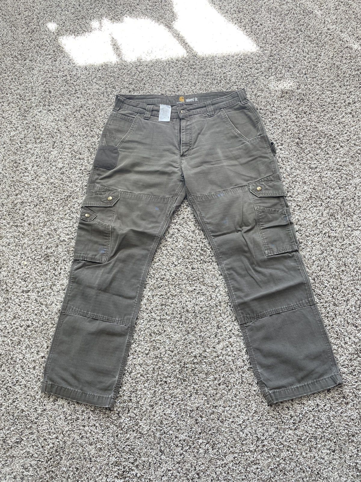 Carhartt Carhartt Double Knee Cargo Pants Size US 36 / EU 52 - 1 Thumbnail