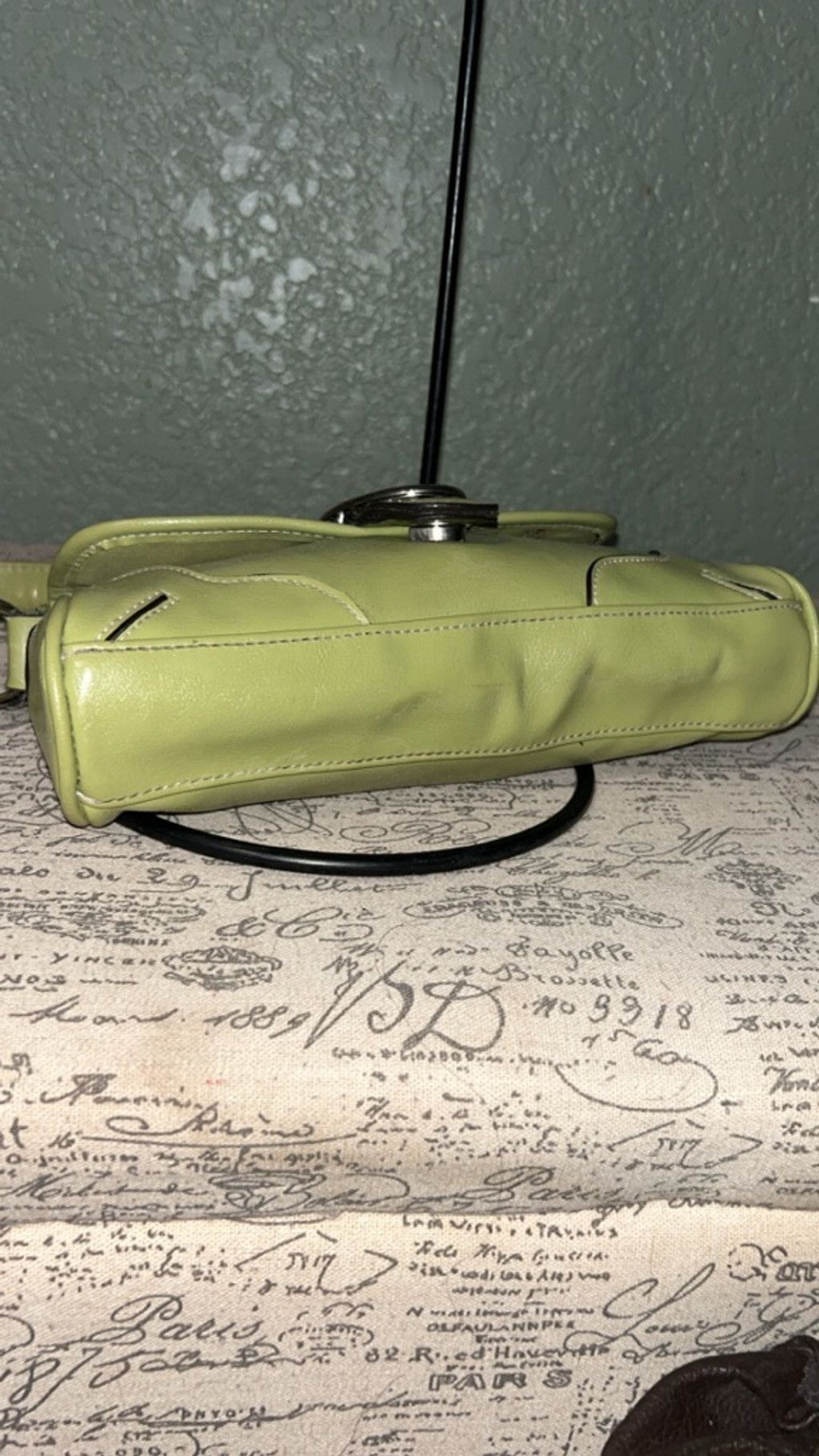 The Unbranded Brand Y2K Shoulder Bag One Size Green Size ONE SIZE - 6 Thumbnail
