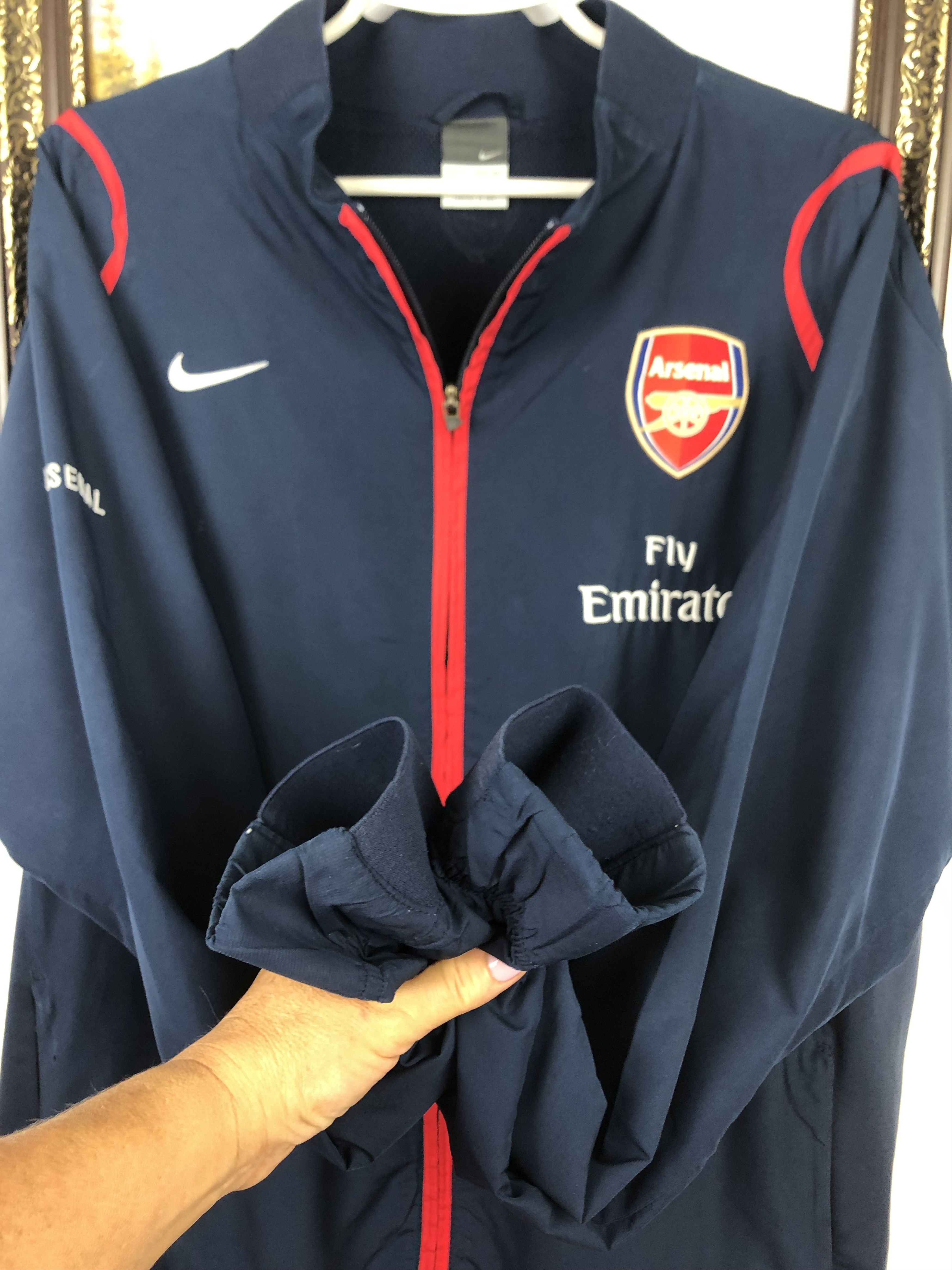 Nike Vintage Nike Arsenal Football Jacket Soccer Track Top Mens Size US XL / EU 56 / 4 - 6 Thumbnail