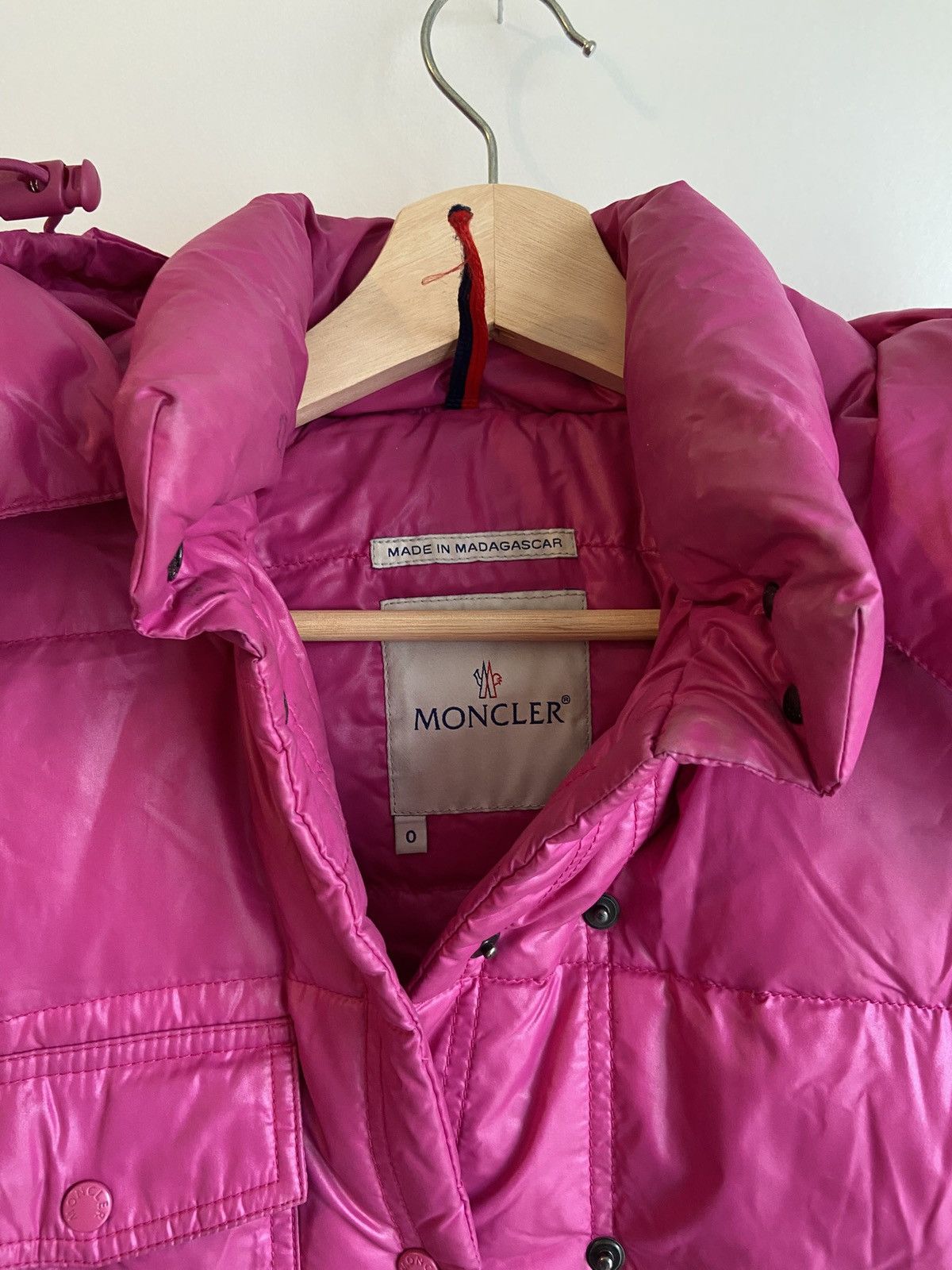 Moncler Pink Moncler Puffer Jacket Size XS / US 0-2 / IT 36-38 - 10 Thumbnail