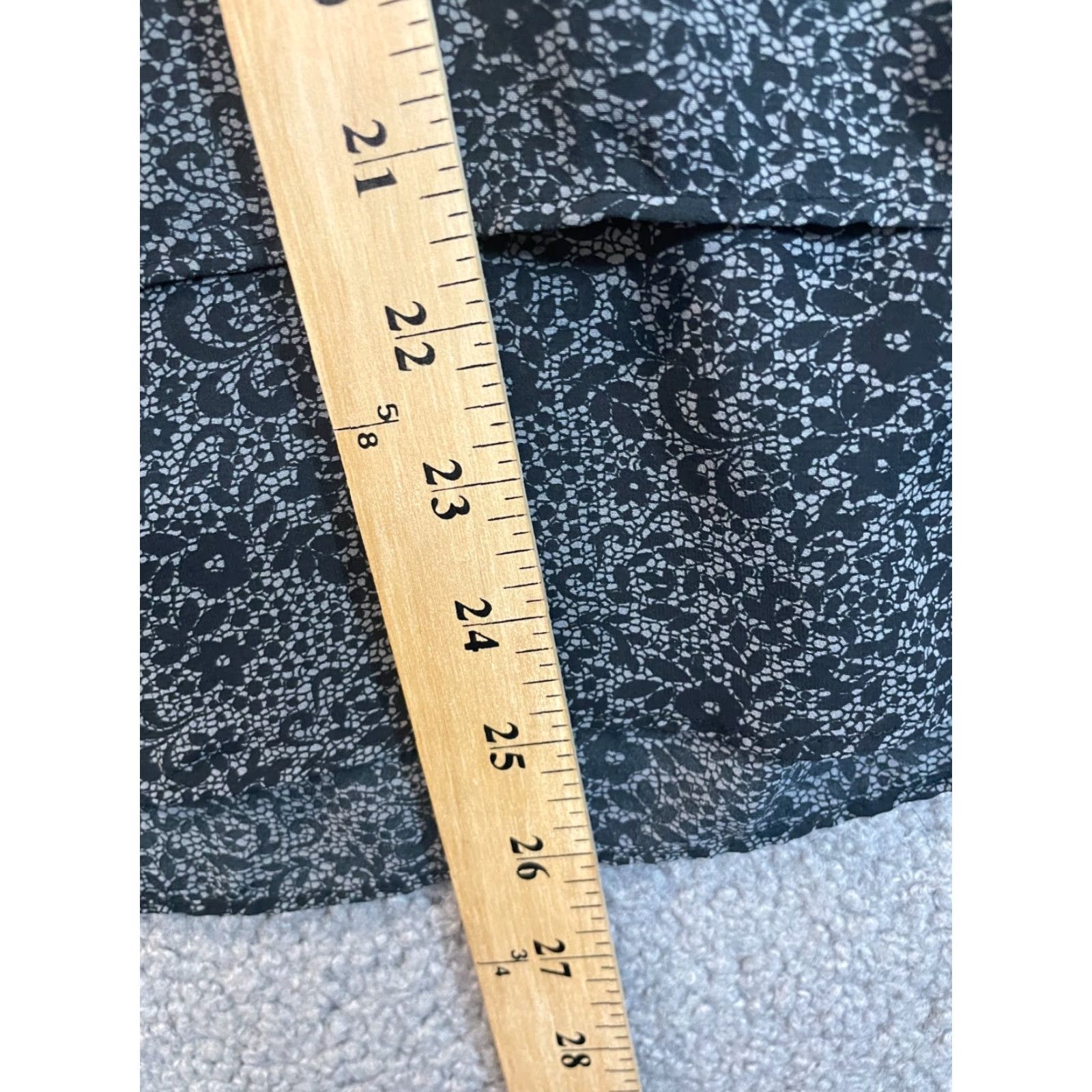 Gap GAP Geometric Sleeveless Black Casual Shell Lightweight Top Womens M Size M / US 6-8 / IT 42-44 - 4 Thumbnail