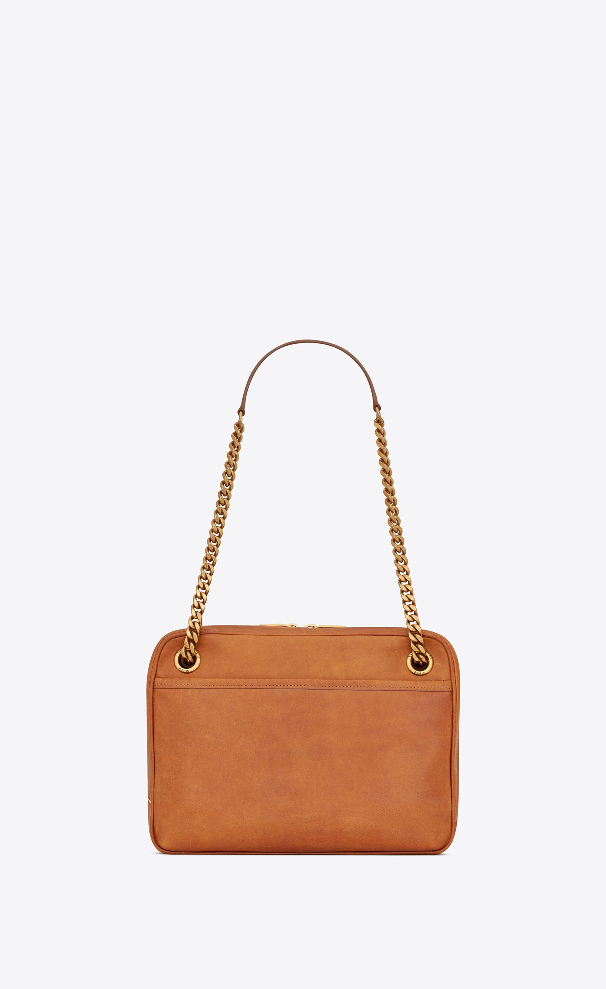 Saint Laurent Paris o1s1wg110924 Size: OS / Niki Camera Bag Smooth Leather Brown Size ONE SIZE - 2 Thumbnail