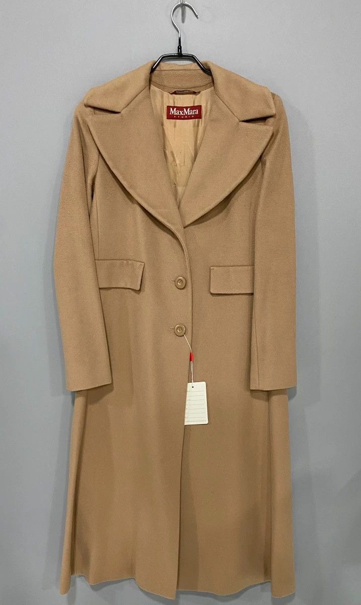 Max Mara Max Mara Camel Long Wool Coat Size M / US 6-8 / IT 42-44 - 1 Thumbnail