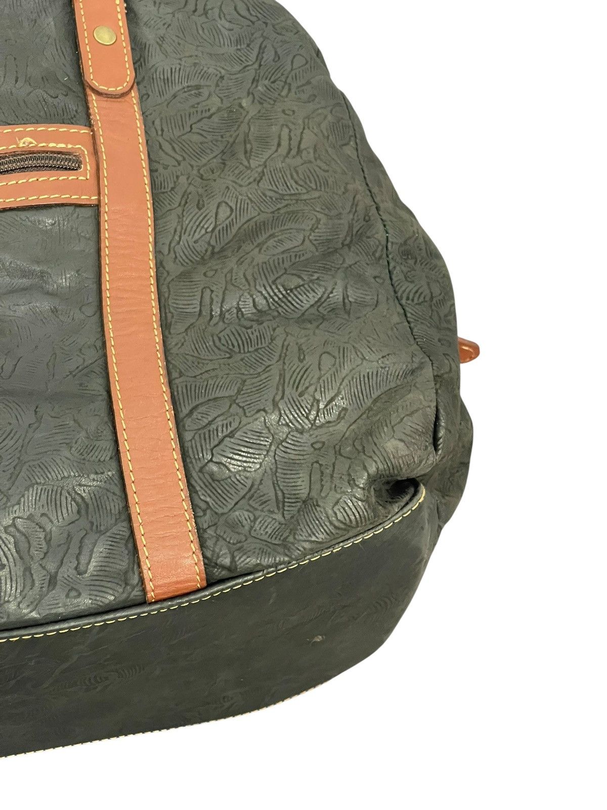 Genuine Leather Full Leather Kastoria Barcelona Duffle Travel Bag 6🟩 Size ONE SIZE - 10 Thumbnail