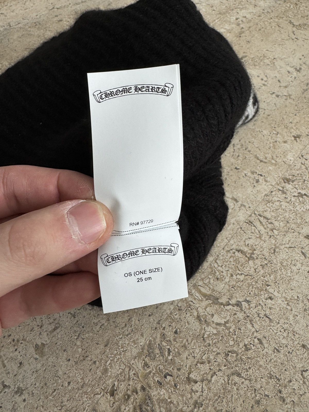 Chrome Hearts Chrome Hearts NYC Big Daddy Cashmere Beanie Size ONE SIZE - 18 Thumbnail