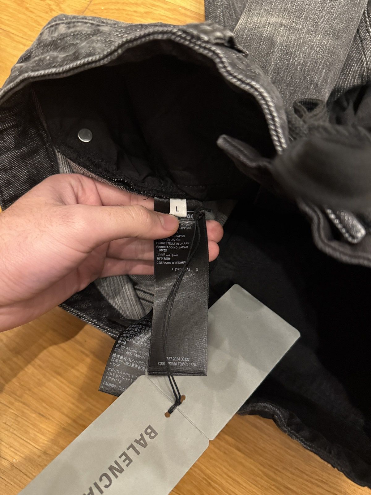 Balenciaga 50/50 Split Jeans Size US 32 / EU 48 - 4 Thumbnail
