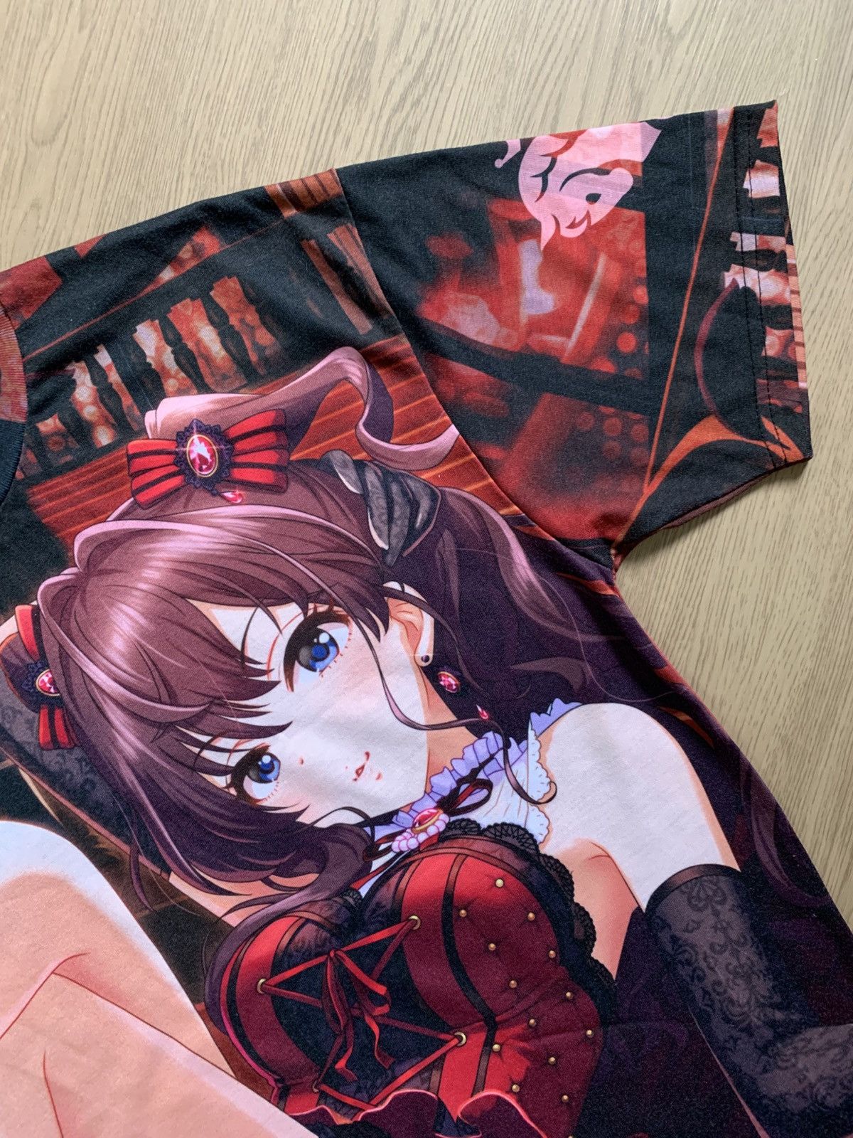Anime Cospa The Idolmaster Cinderella Girl All Overprint Tshirts Size US L / EU 52-54 / 3 - 4 Thumbnail