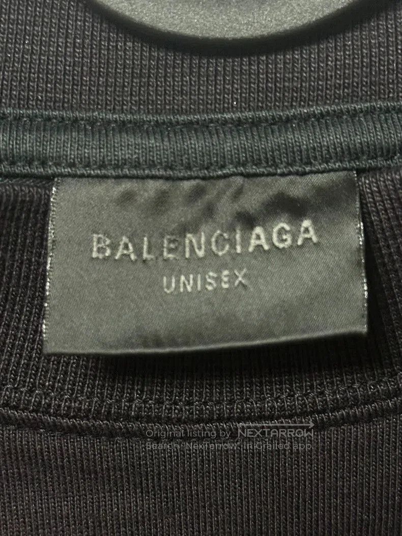 Balenciaga Balenciaga SS24 Black Sticky Note Tee. Size US S / EU 44-46 / 1 - 8 Thumbnail