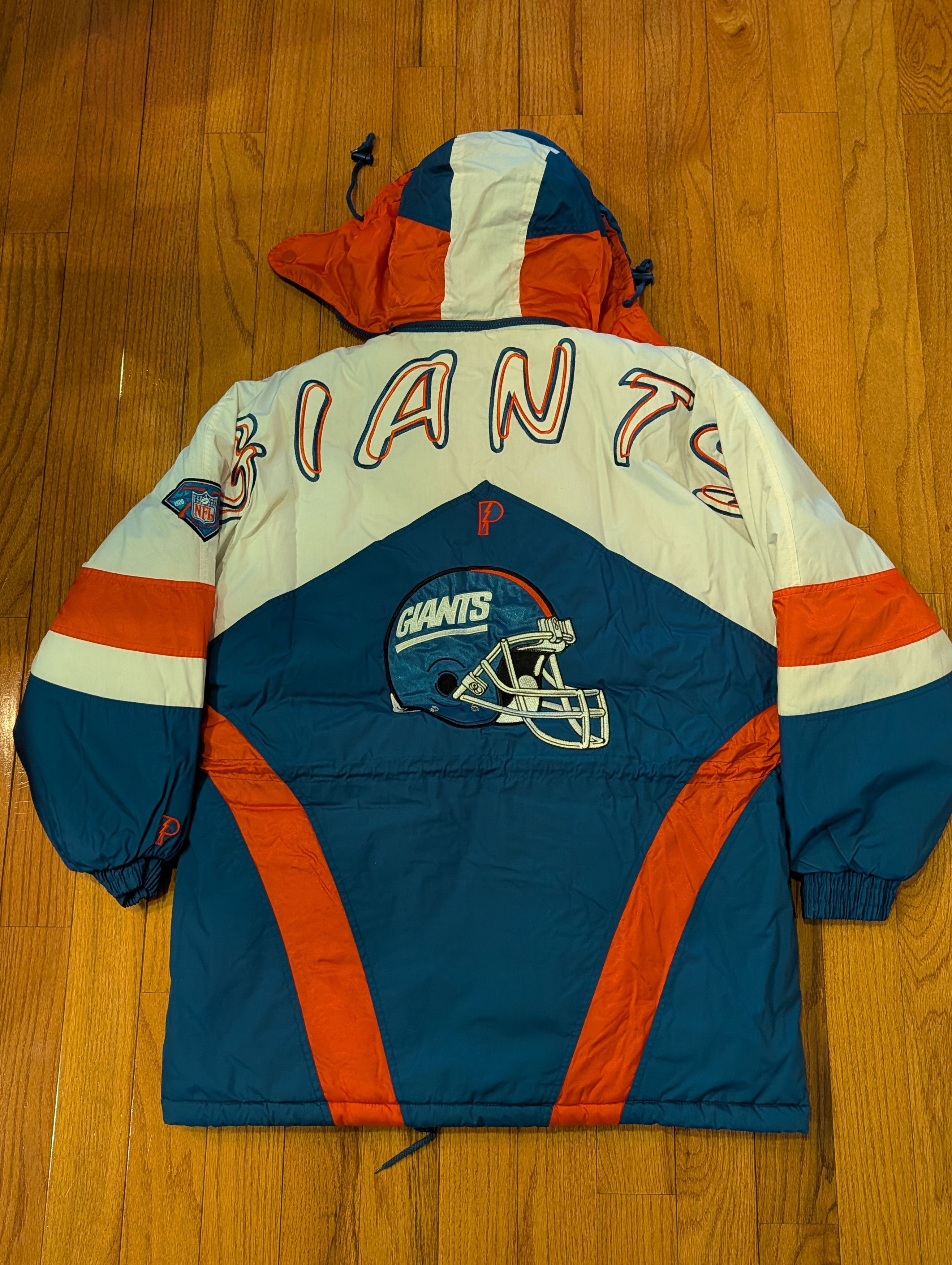 Pro Player Vtg 90s New York Giants Starter Pro Line Puffer Jacket Logo Size US XL / EU 56 / 4 - 1 Thumbnail