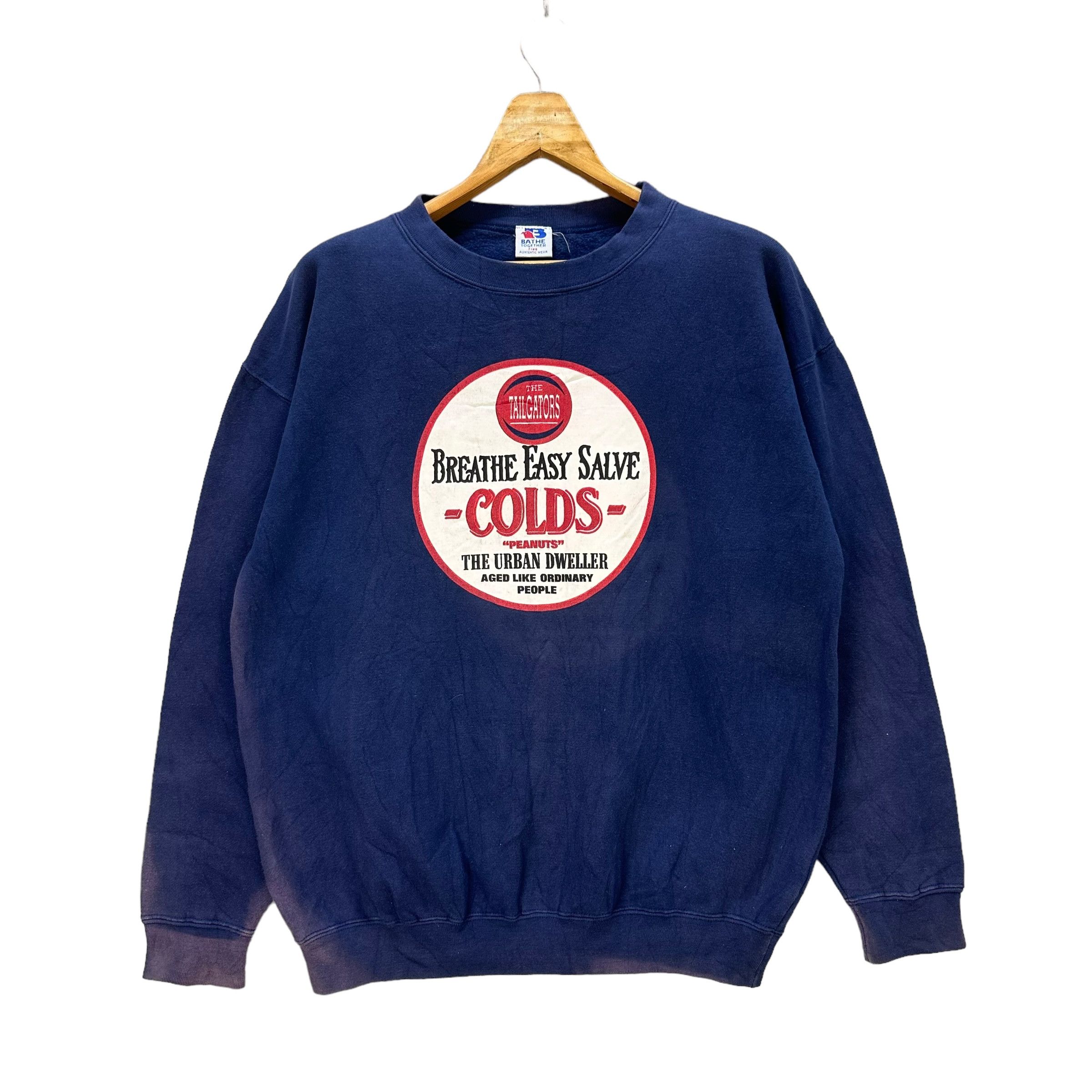 Band Tees The Tailgators Breathe Easy Salve Sweatshirt #A1-0004 Size US M / EU 48-50 / 2 - 1 Thumbnail