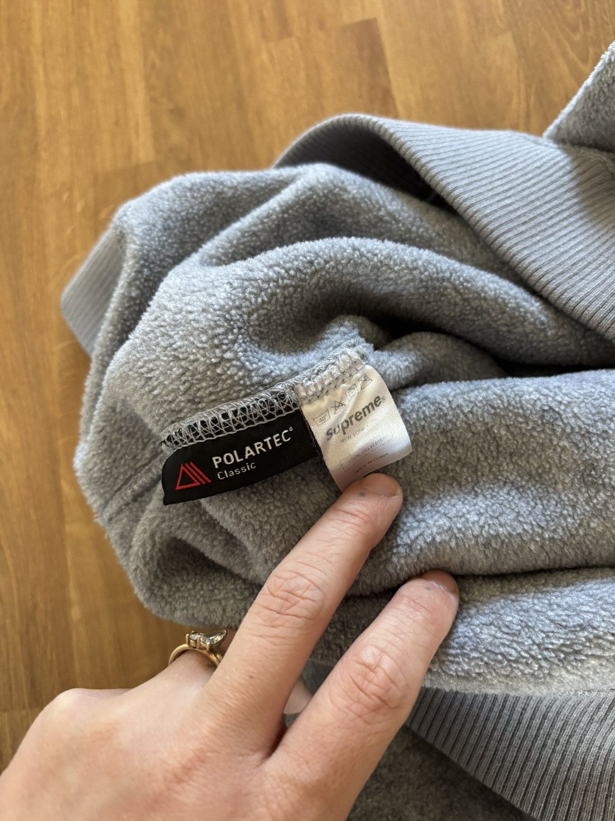 Supreme Supreme New York 2011 Polartec half zip Size US L / EU 52-54 / 3 - 7 Thumbnail