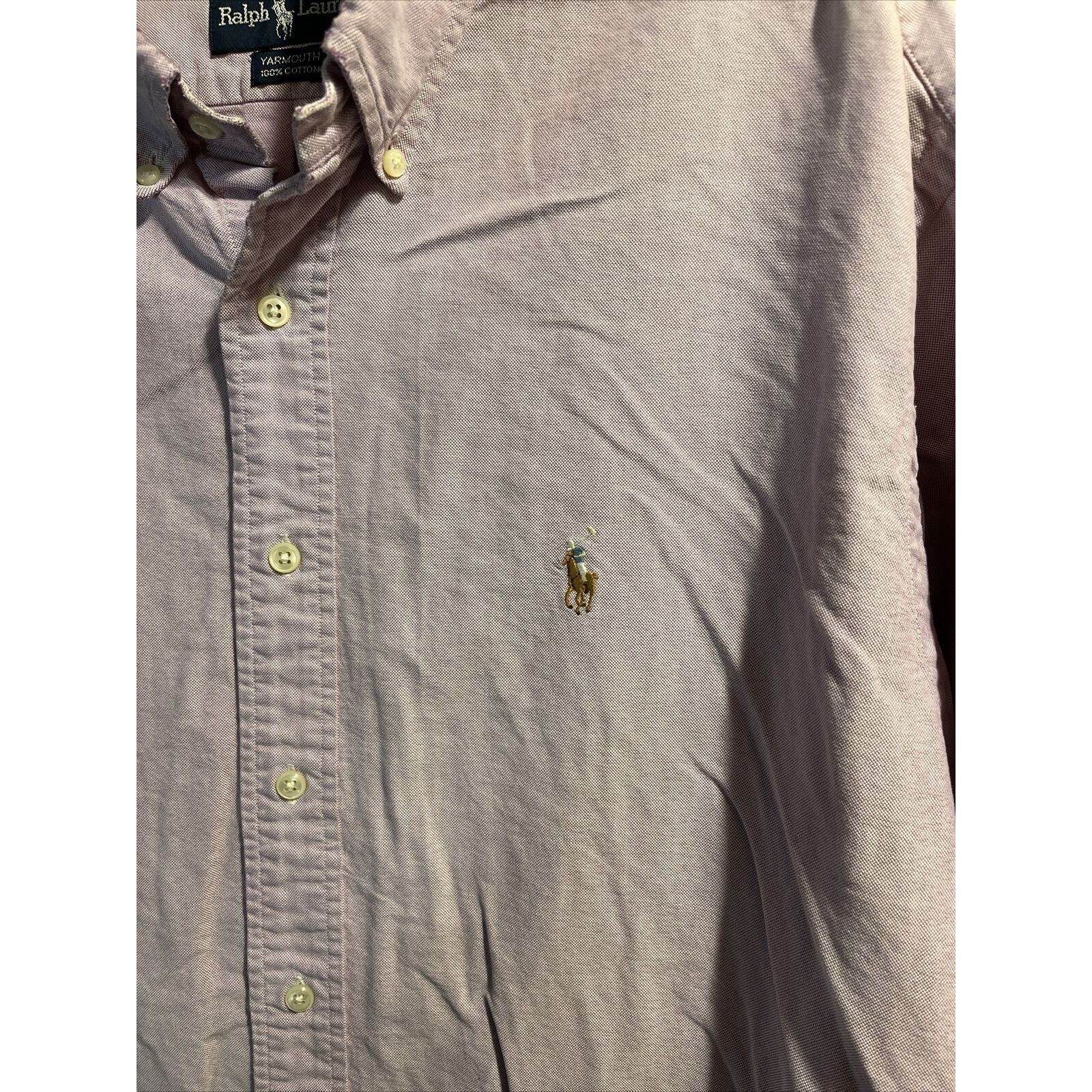 Ralph Lauren Ralph Lauren Men’s 16.5 36 Purple Yarmouth LS Cotton Shirt Size US XL / EU 56 / 4 - 10 Thumbnail