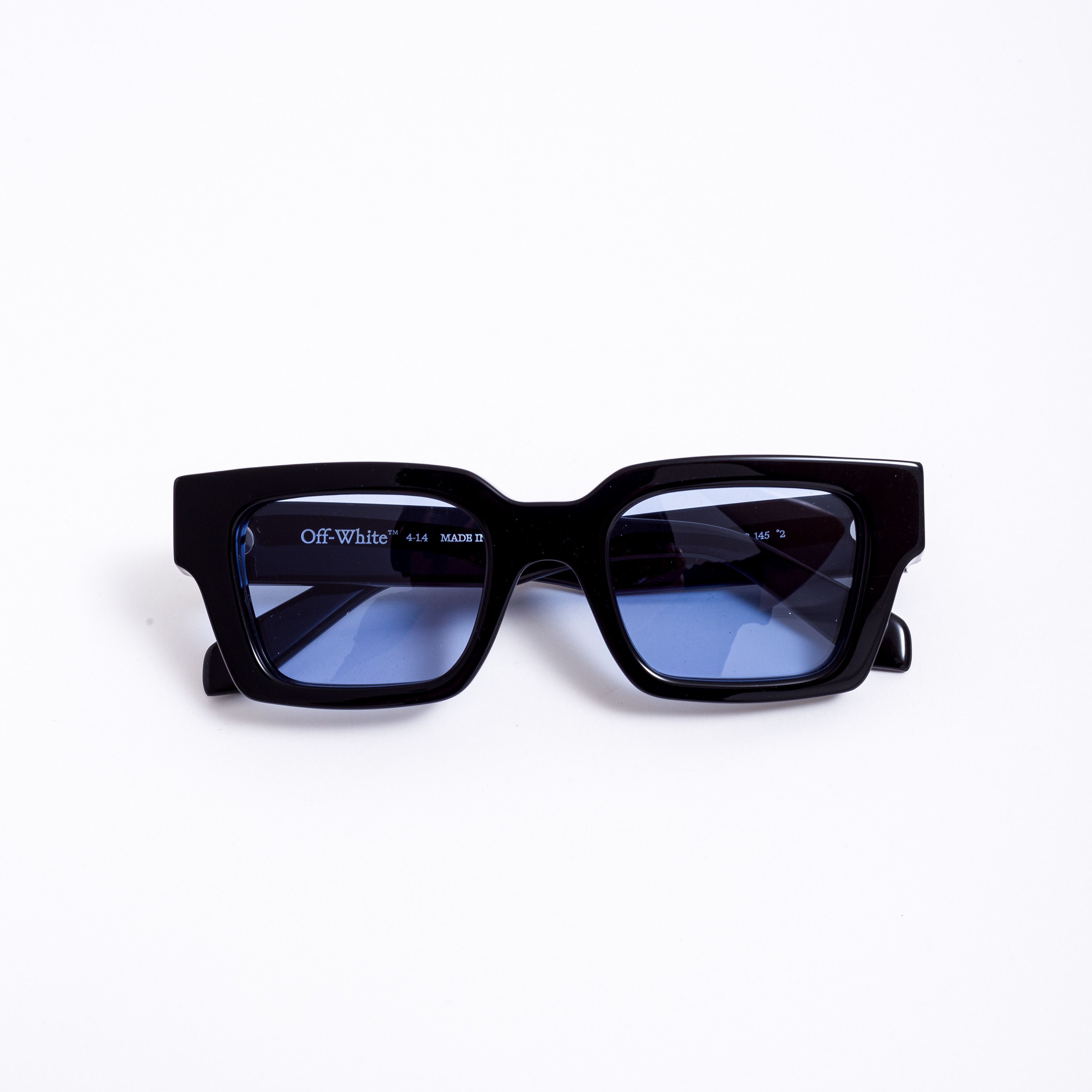 Off-White OFF WHITE Virgil Sunglasses BLACK BLUE Size ONE SIZE - 8 Thumbnail