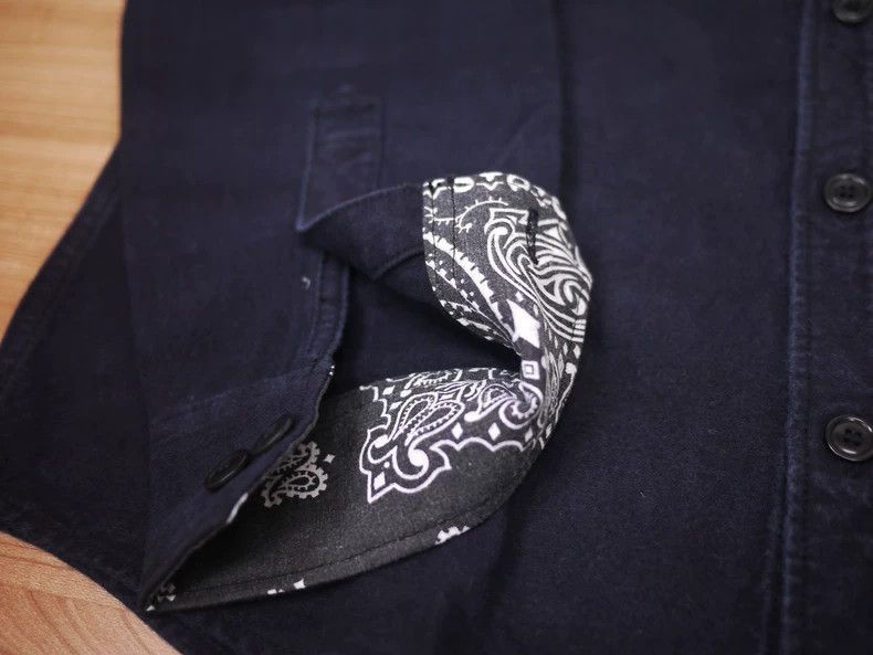 Visvim Visvim ICT Black ELK Flannel Shirt Bandana-2506 Size US M / EU 48-50 / 2 - 5 Thumbnail