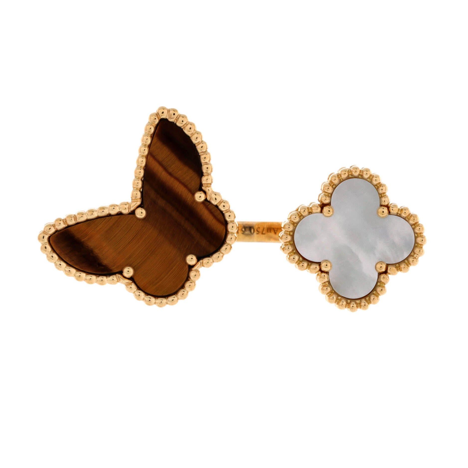 Van Cleef & Arpels Lucky Alhambra Between the Finger Ring Size ONE SIZE - 1 Thumbnail