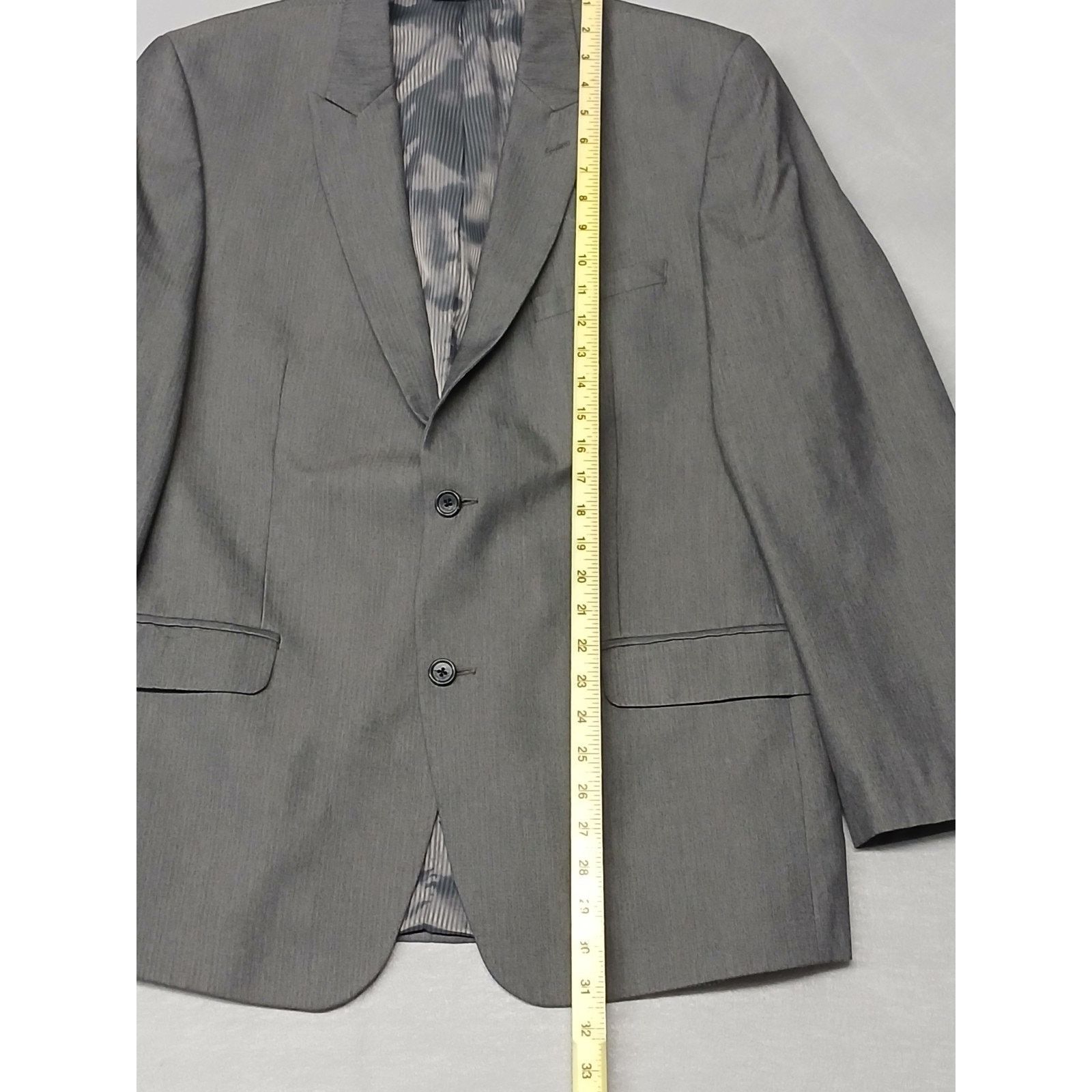 Joseph Abboud Joseph Aboud Gray (42R) Business Casual Mens Blazer Size 42R - 2 Thumbnail
