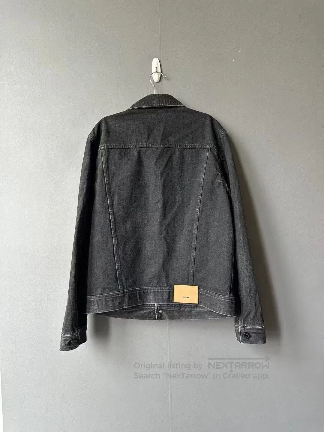 Louis Vuitton Louis Vuitton Washed Black DNA Tag Denim Jacket| Size XL / US 12-14 / IT 48-50 - 2 Thumbnail