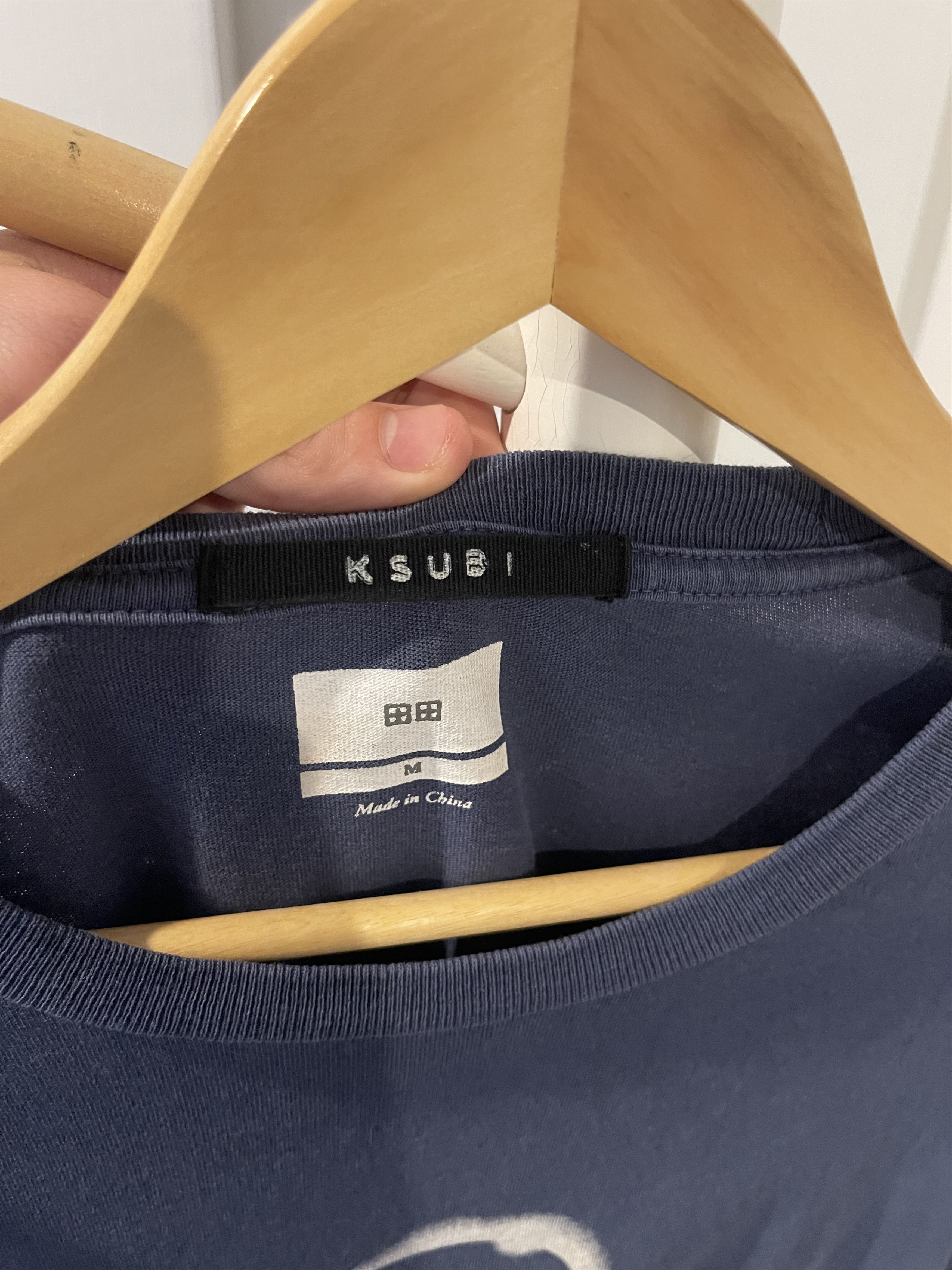 Ksubi Ksubi T-shirt in washed blue Size US M / EU 48-50 / 2 - 3 Thumbnail