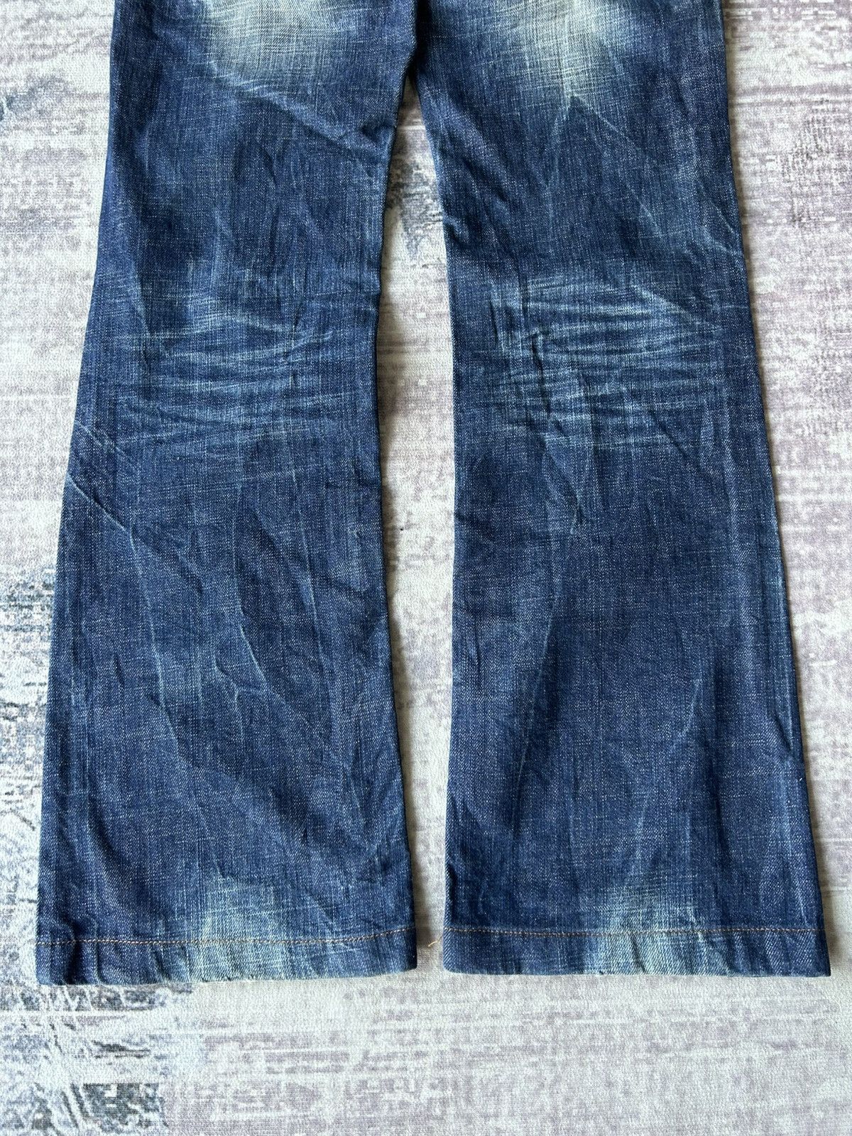 Ed Hardy Red Pepper Flower Bootcut Jeans Size 30" / US 8 / IT 44 - 4 Thumbnail