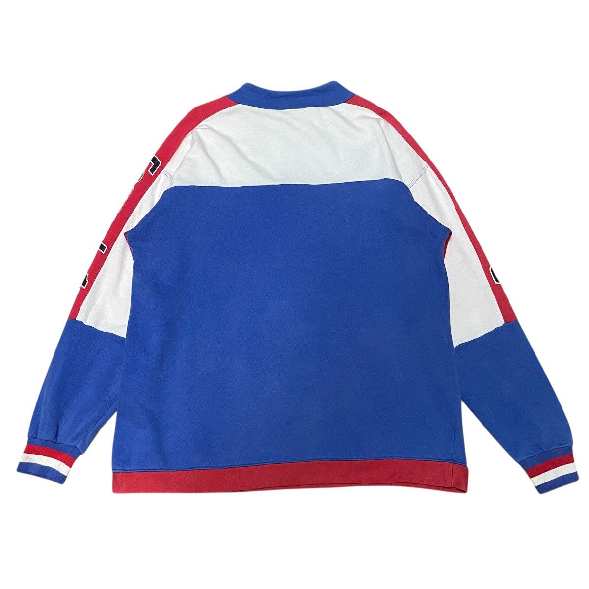 Benetton × Formula 1 Vintage Benetton Formula One Halfzip Sweatshirt Size US L / EU 52-54 / 3 - 3 Thumbnail