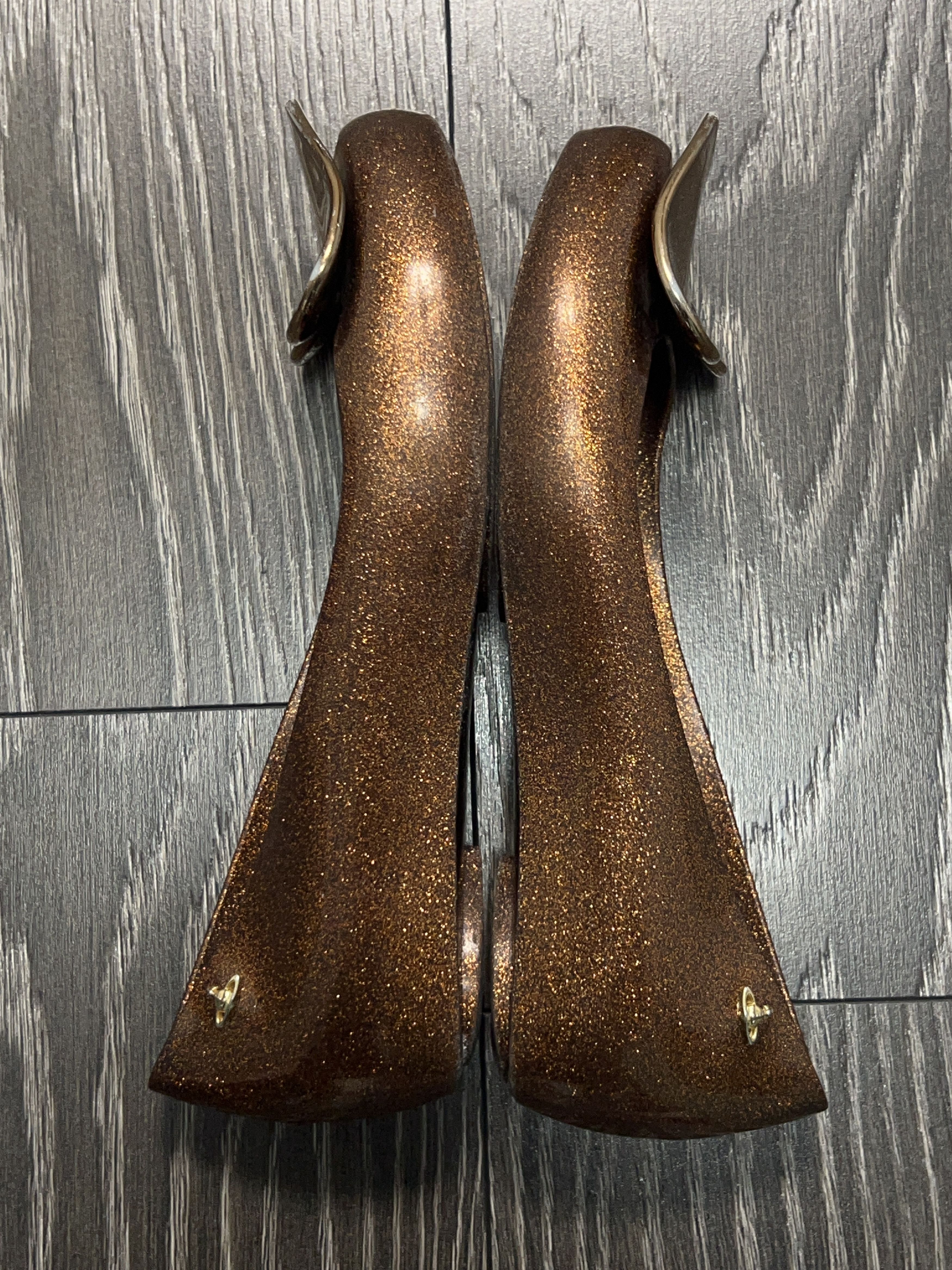 Vivienne Westwood Womens Melissa Ballet Flats Shoes Size EU 36-37 US 6 23 cm. Size US 6 / IT 36 - 12 Thumbnail