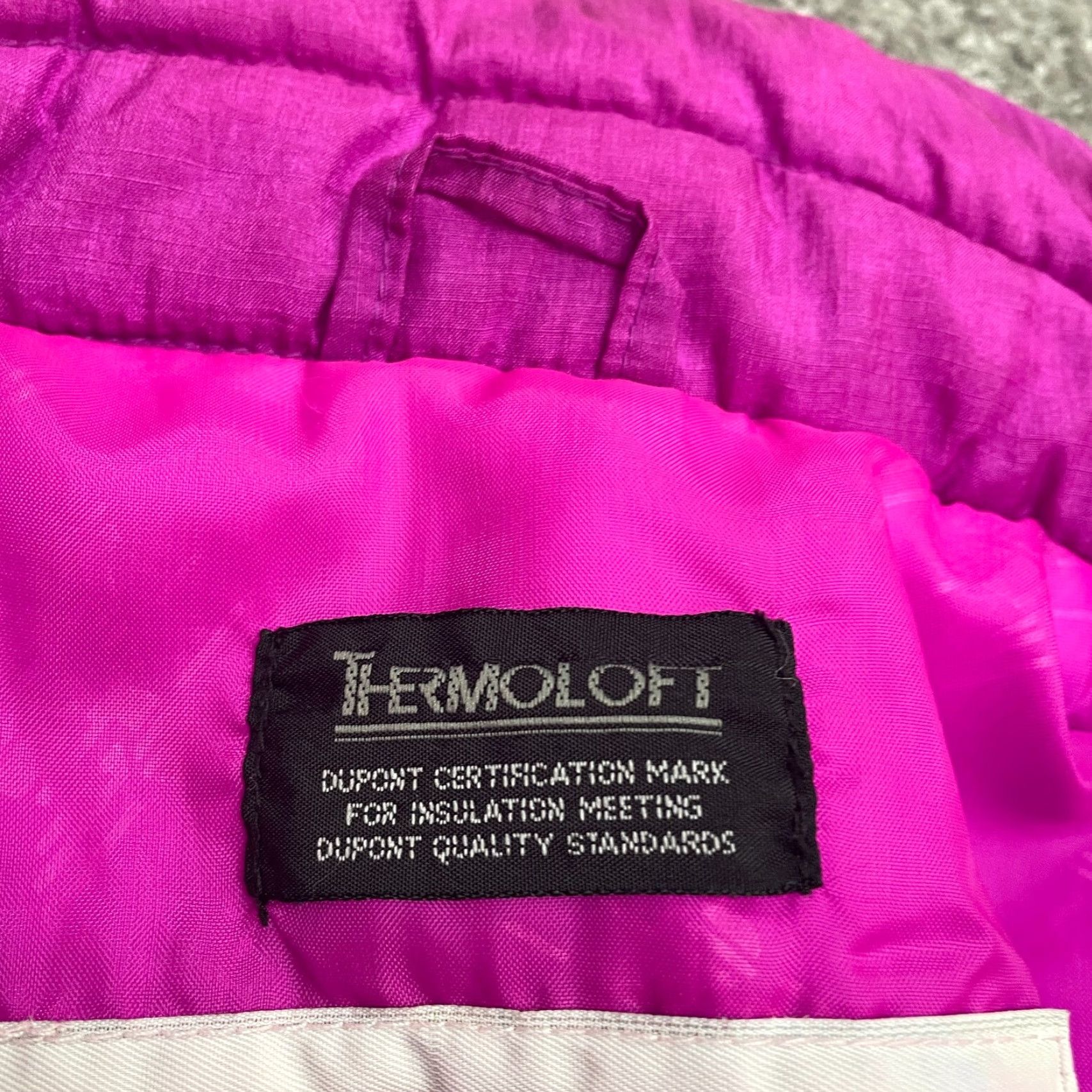Etro VINTAGE Downhill Racer Purple Jacket Mens? Womens? 90s 80s Retro Puffer Coat Zip Mid-Length Long Sleeve Size M Size M / US 6-8 / IT 42-44 - 5 Thumbnail