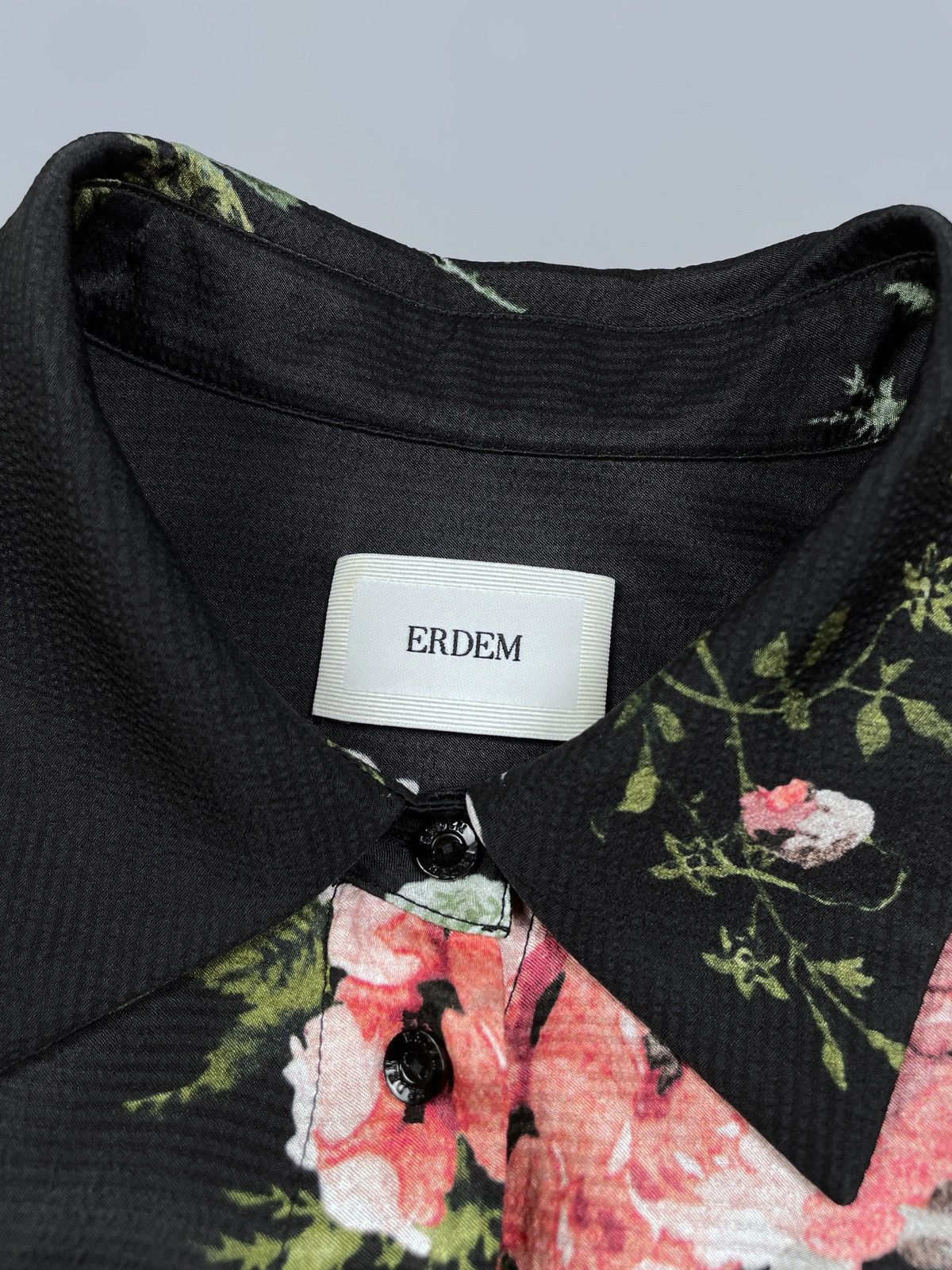 Erdem ERDEM Seersucker Floral Pattern Shirt UK 12 US 8 RRP 1595$ Size M / US 6-8 / IT 42-44 - 7 Thumbnail