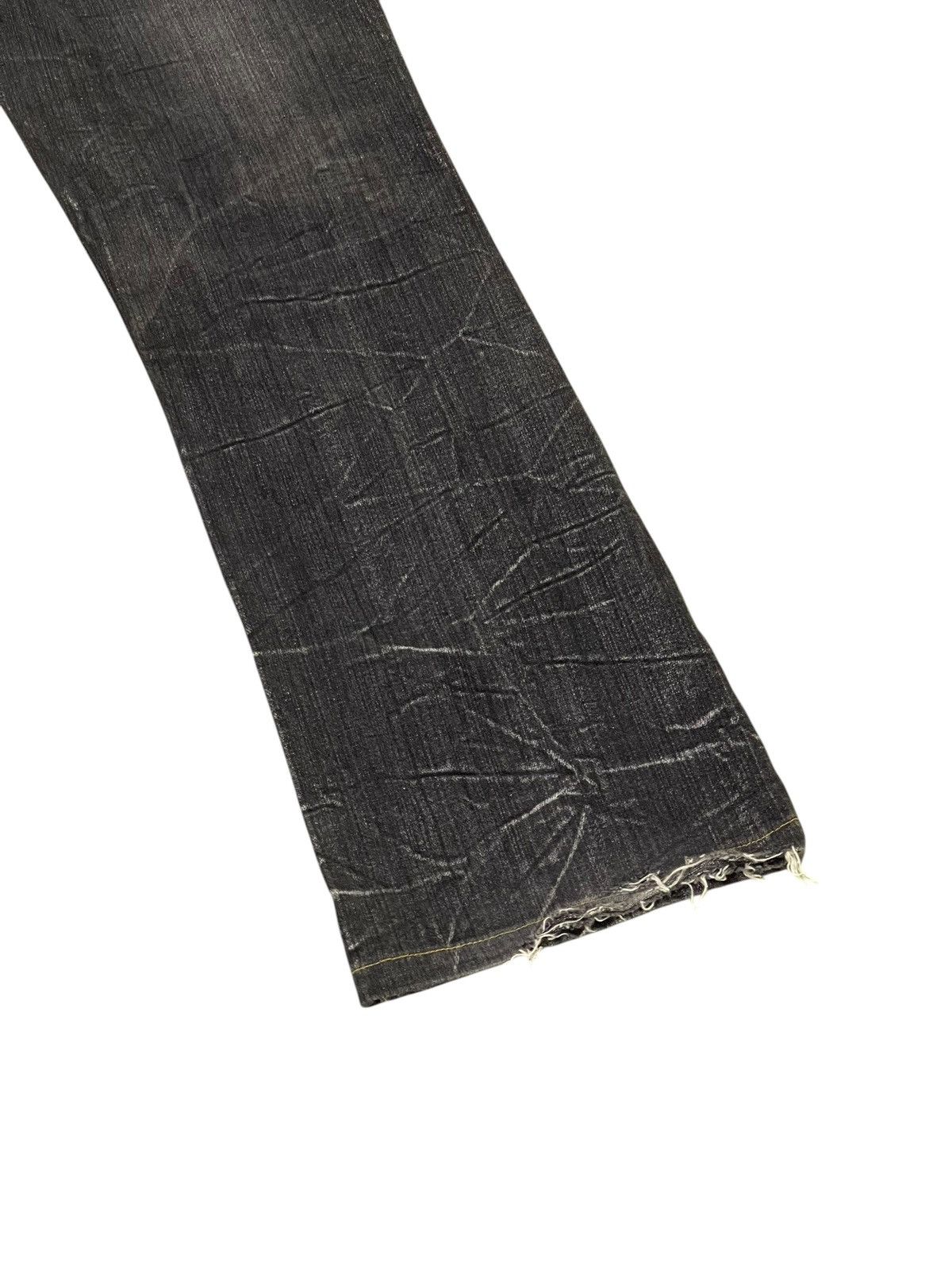 Japanese Brand Double Waist Flare Jeans Antful Distress Boot Cut 8🟦 Size US 31 - 14 Thumbnail