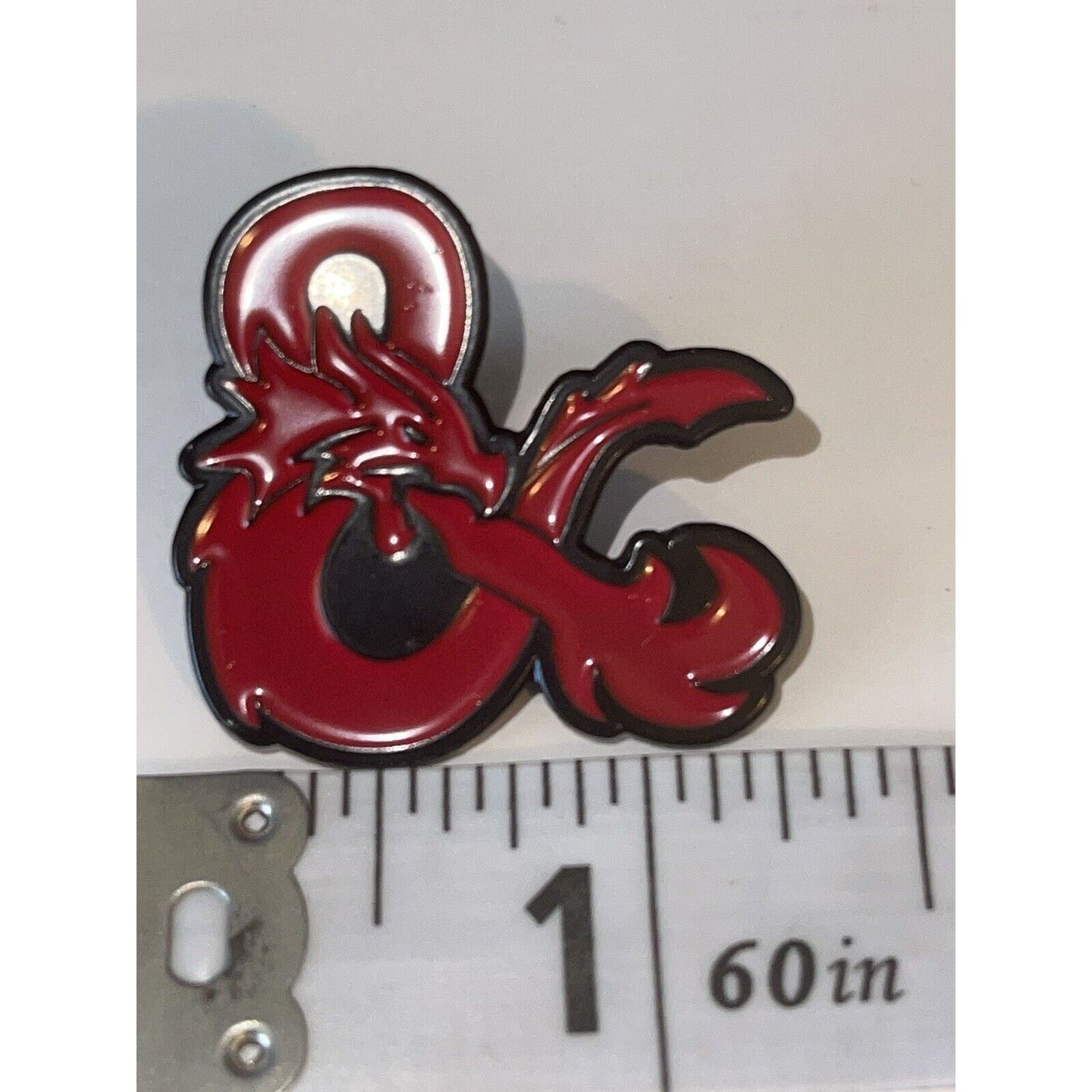 Other Red & RPG Dungeons And Dragons Pin Brooch Size ONE SIZE - 1 Preview