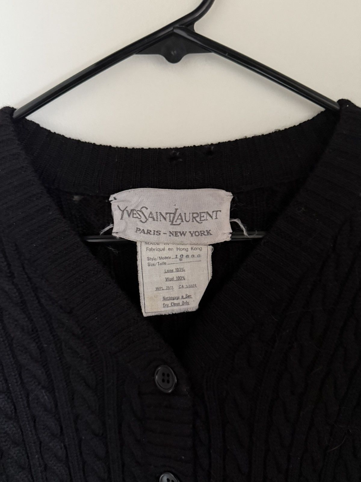 Yves Saint Laurent Yves Saint Laurent Rope Knit Sweater Size US S / EU 44-46 / 1 - 2 Thumbnail