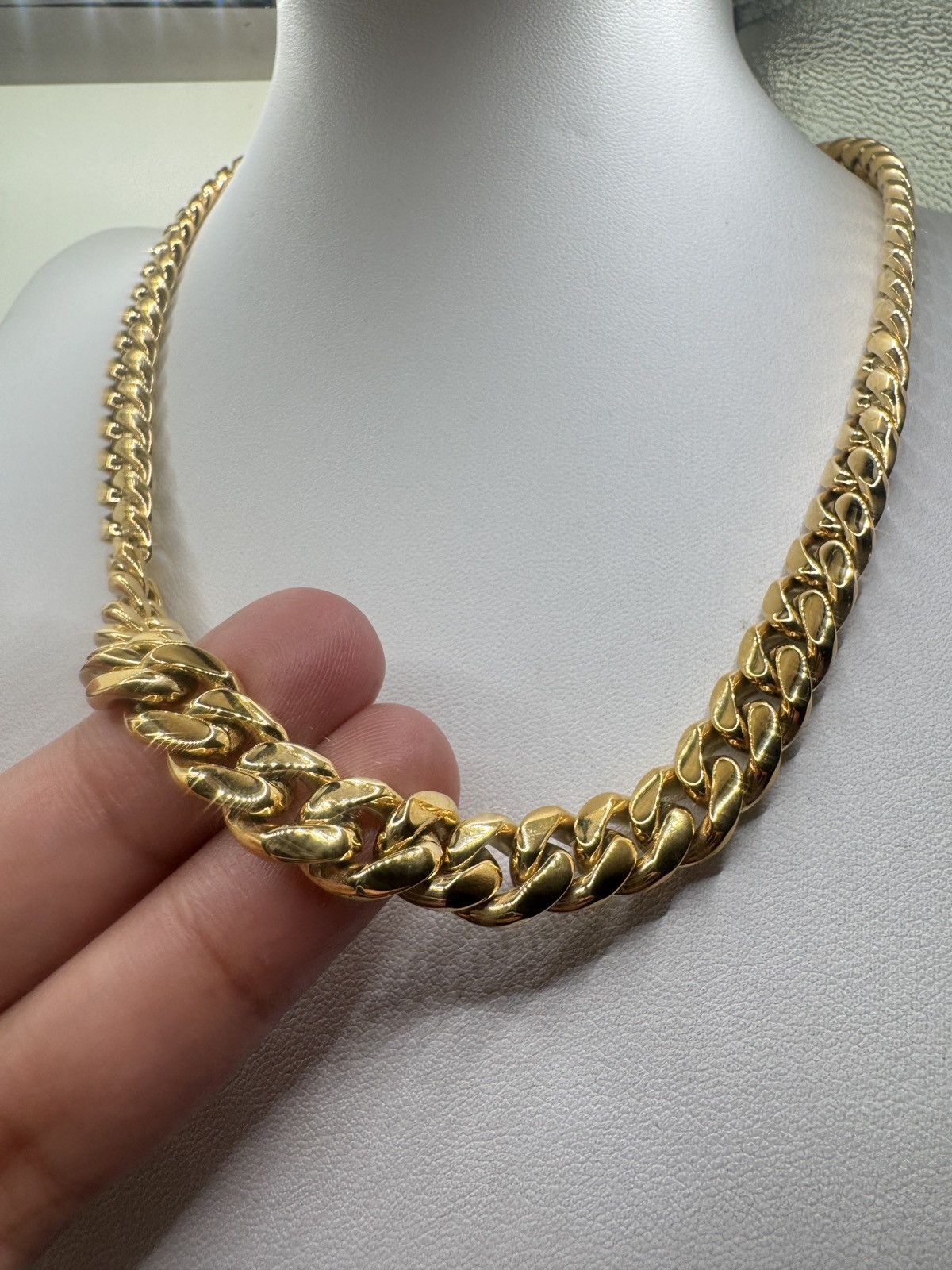 Other Men Necklace Large Size 20 inches 10mm diameter Size ONE SIZE - 9 Thumbnail