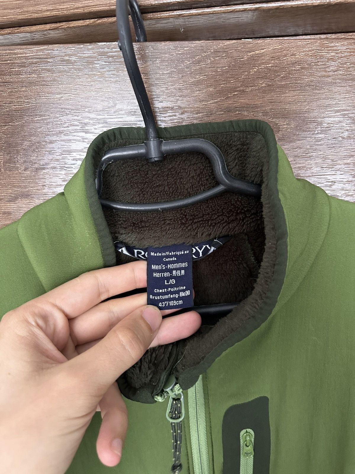 Arc'teryx Arcteryx Hyllus Sherpa Jacket Vintage 90s Polartec Size US L / EU 52-54 / 3 - 7 Thumbnail
