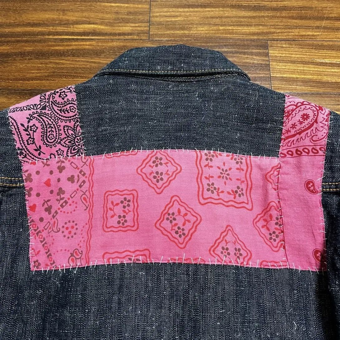 Visvim Visvim ICT FW16 Paisley Bandana 2nd Denim Jacket Size US M / EU 48-50 / 2 - 4 Thumbnail