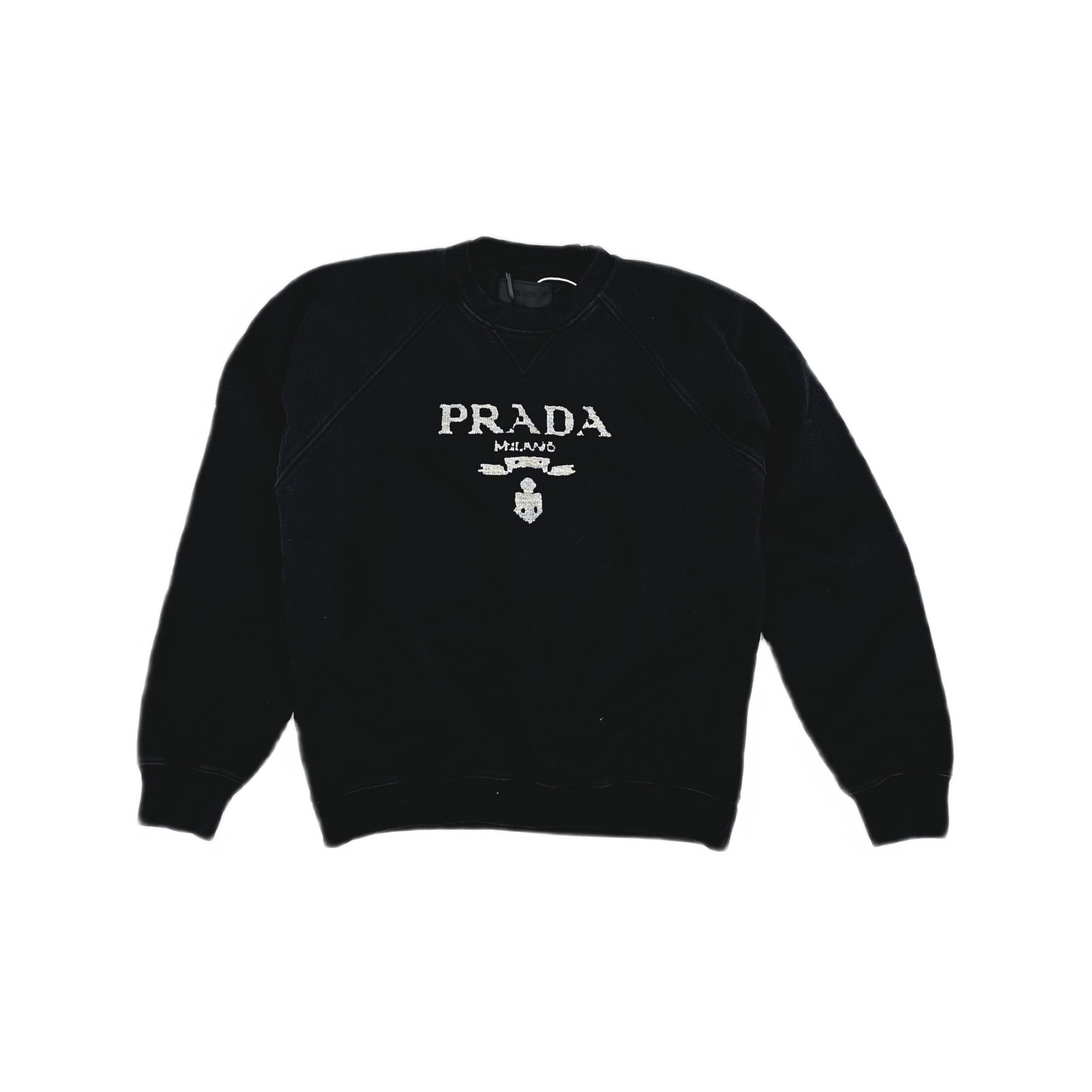 Prada Prada Logo Intarsia Sweatshirt Size S Size US S / EU 44-46 / 1 - 1 Thumbnail