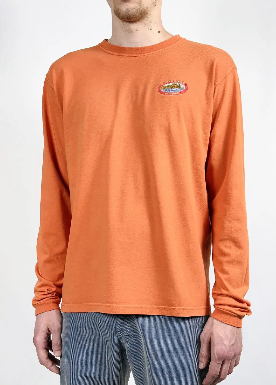 Patagonia × Vintage 90s Vintage Patagonia Surfriders Print Long Sleeve Tee Size US M / EU 48-50 / 2 - 4 Thumbnail