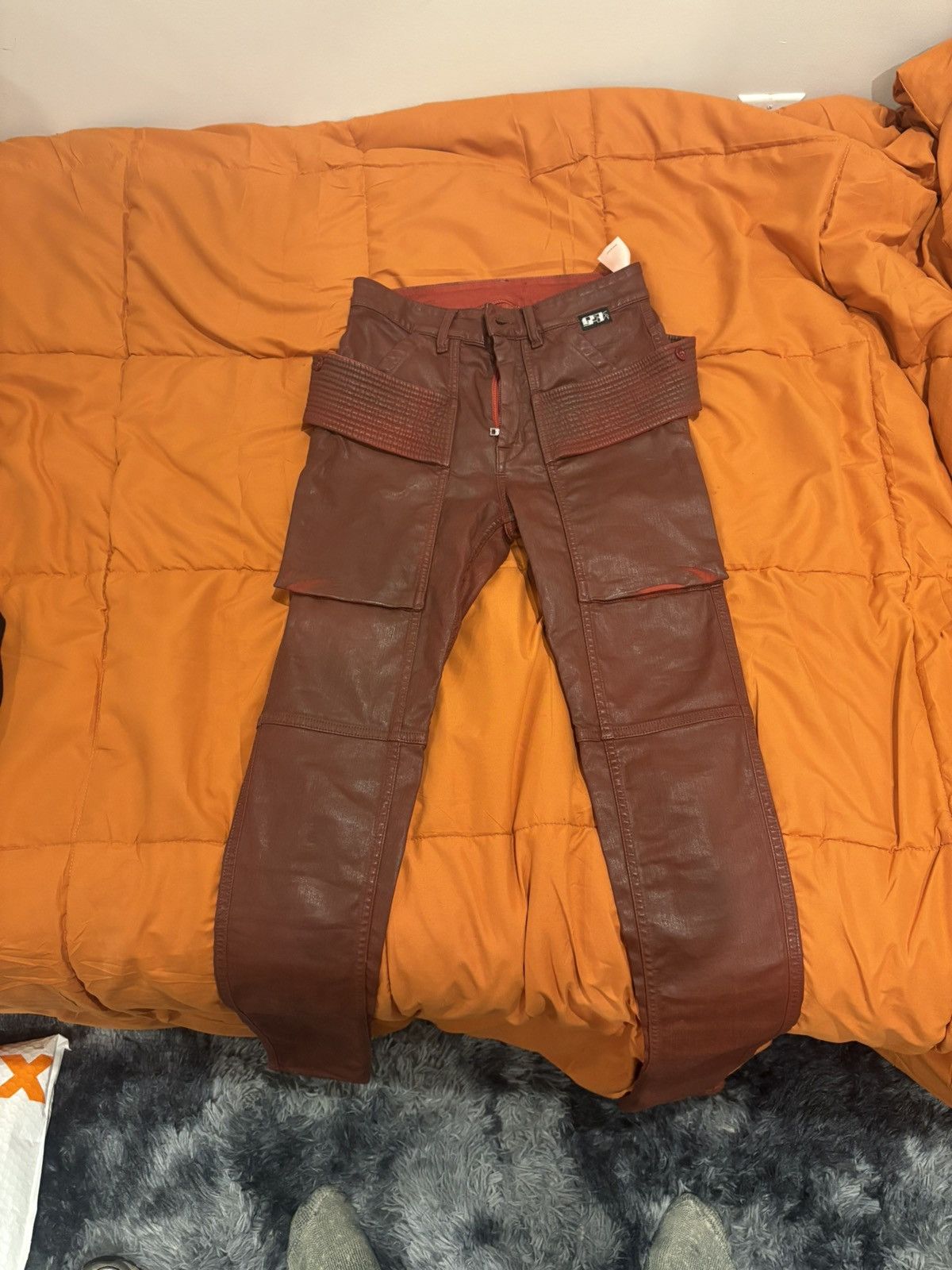 Rick Owens Drkshdw Easy Creatch Cut Jeans Size US 28 / EU 44 - 1 Thumbnail