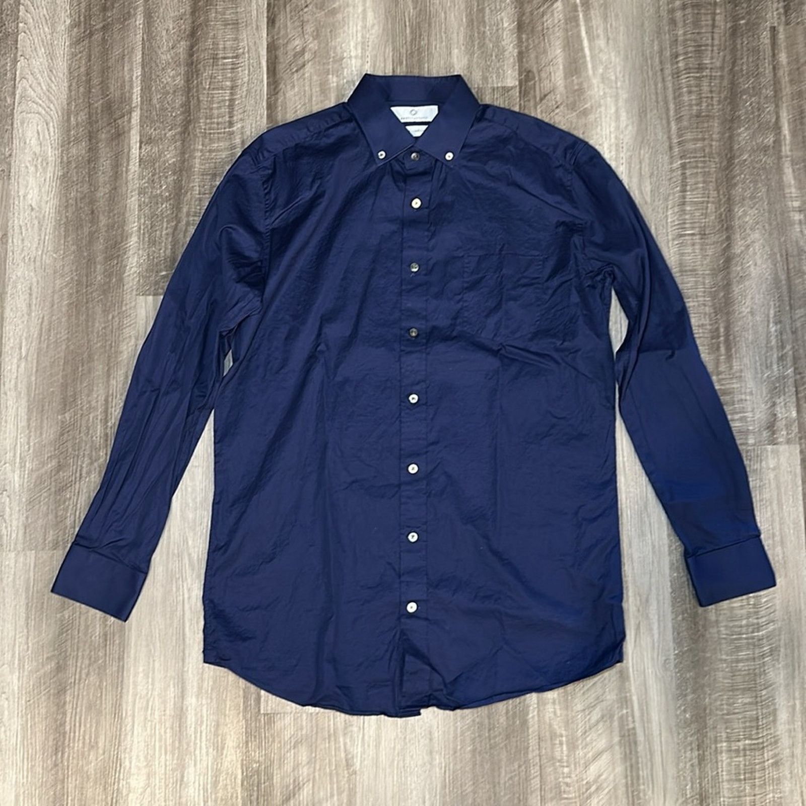 Other Knot Standard Style Biella Long Sleeve Button Down - LT Size US L / EU 52-54 / 3 - 2 Thumbnail